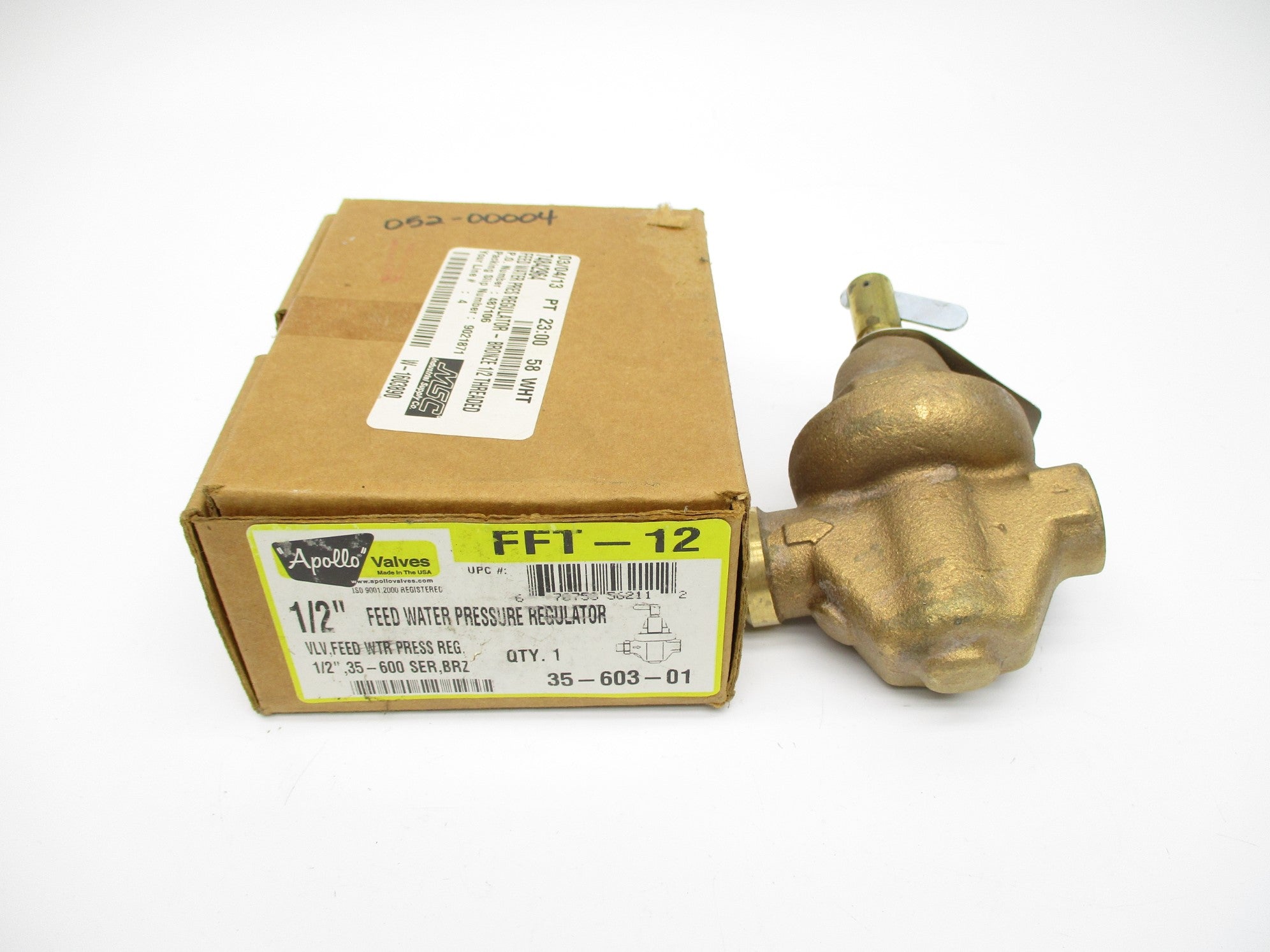APOLLO VALVES 35-603-01 FFT-12 10-25PSI NSMP