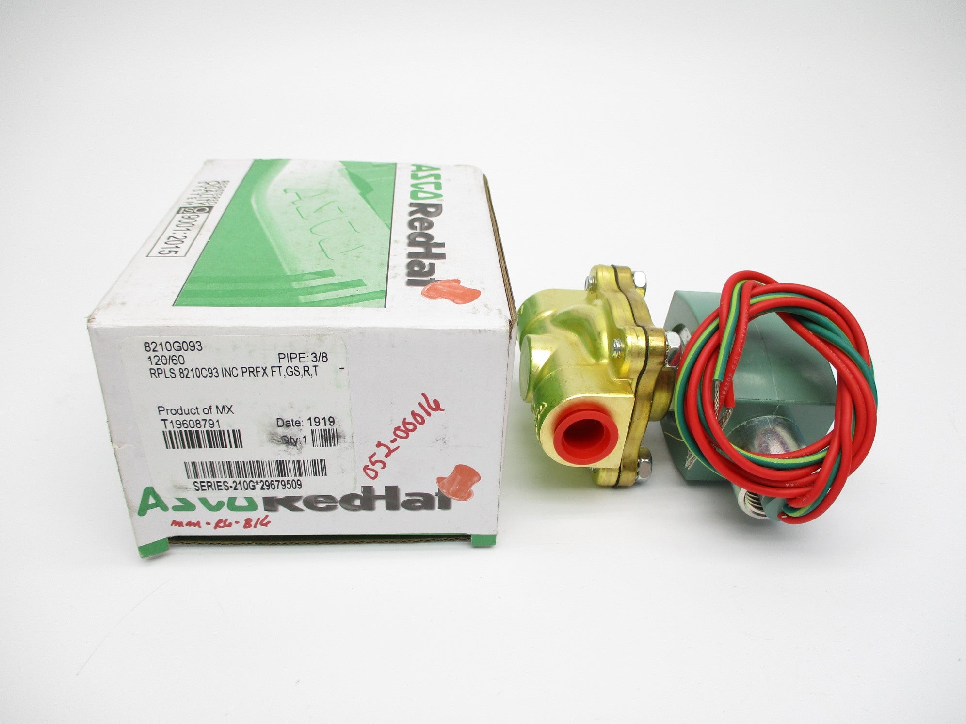 ASCO 8210G093 150PSI 120/60 NSMP