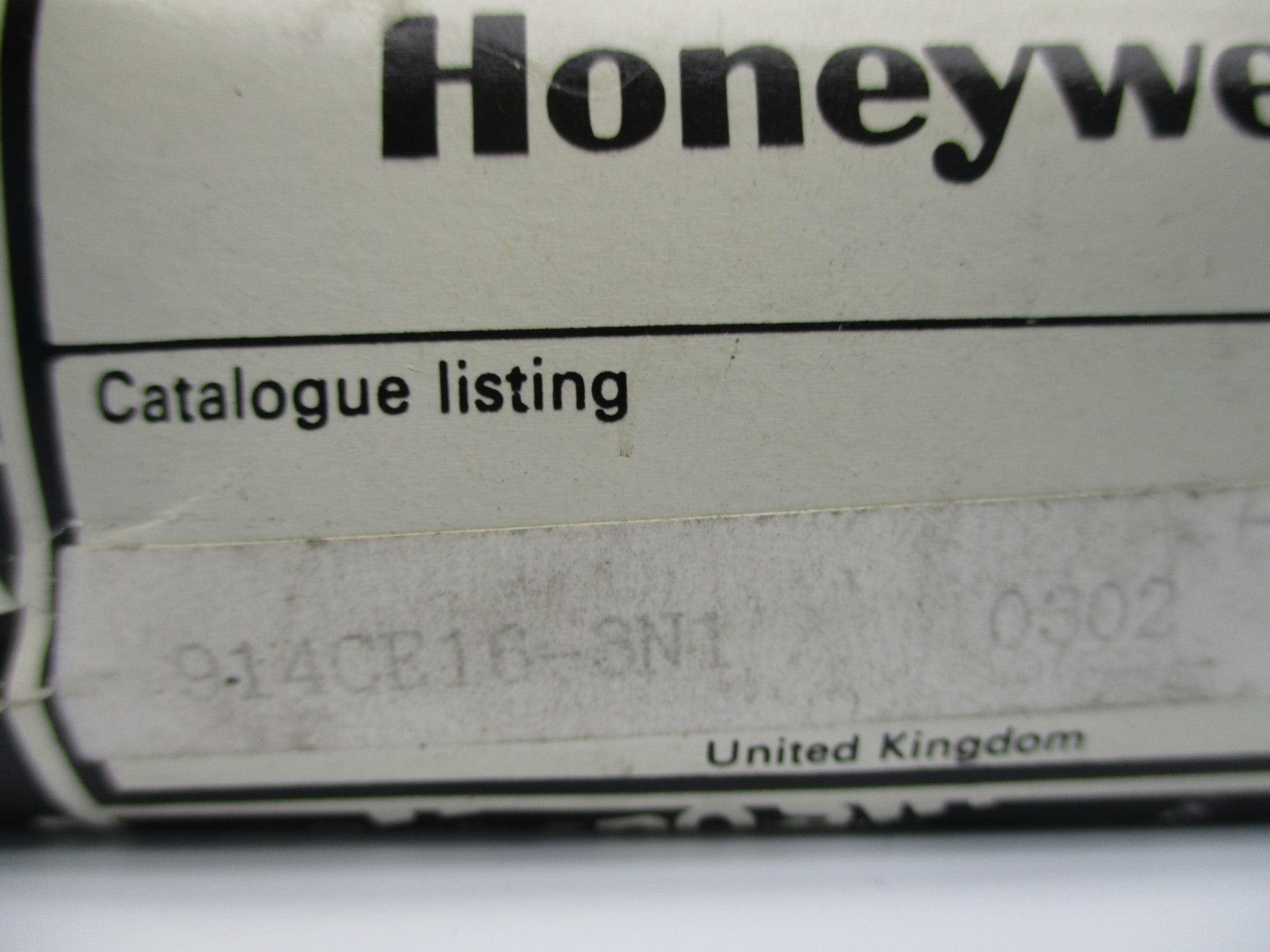 HONEYWELL 914CE16-3N1 NSMP