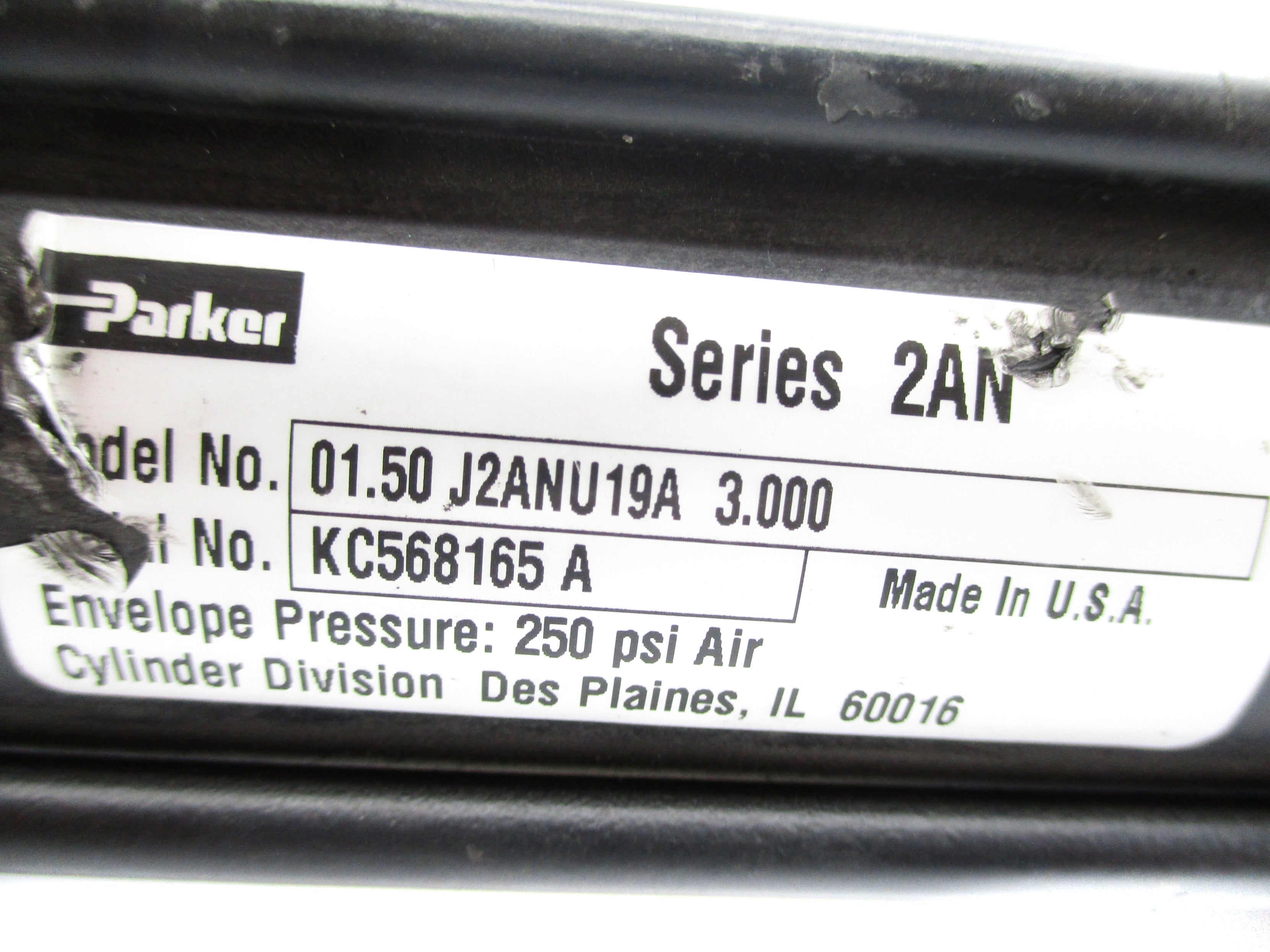 PARKER 01.50J2ANU19A3.000 SER. 2AN UNMP