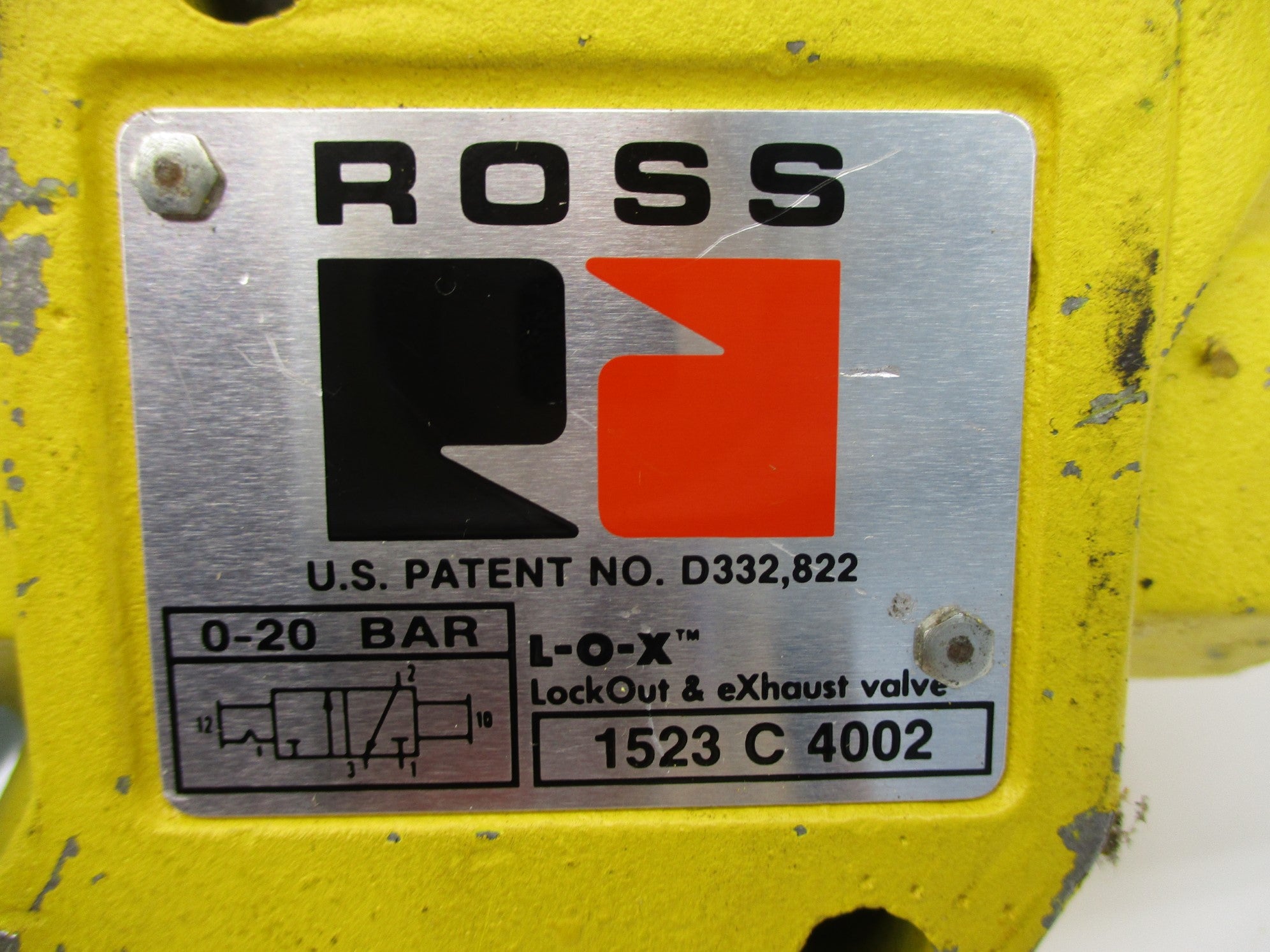 ROSS 1523C4002 (AS PICTURED) UNMP