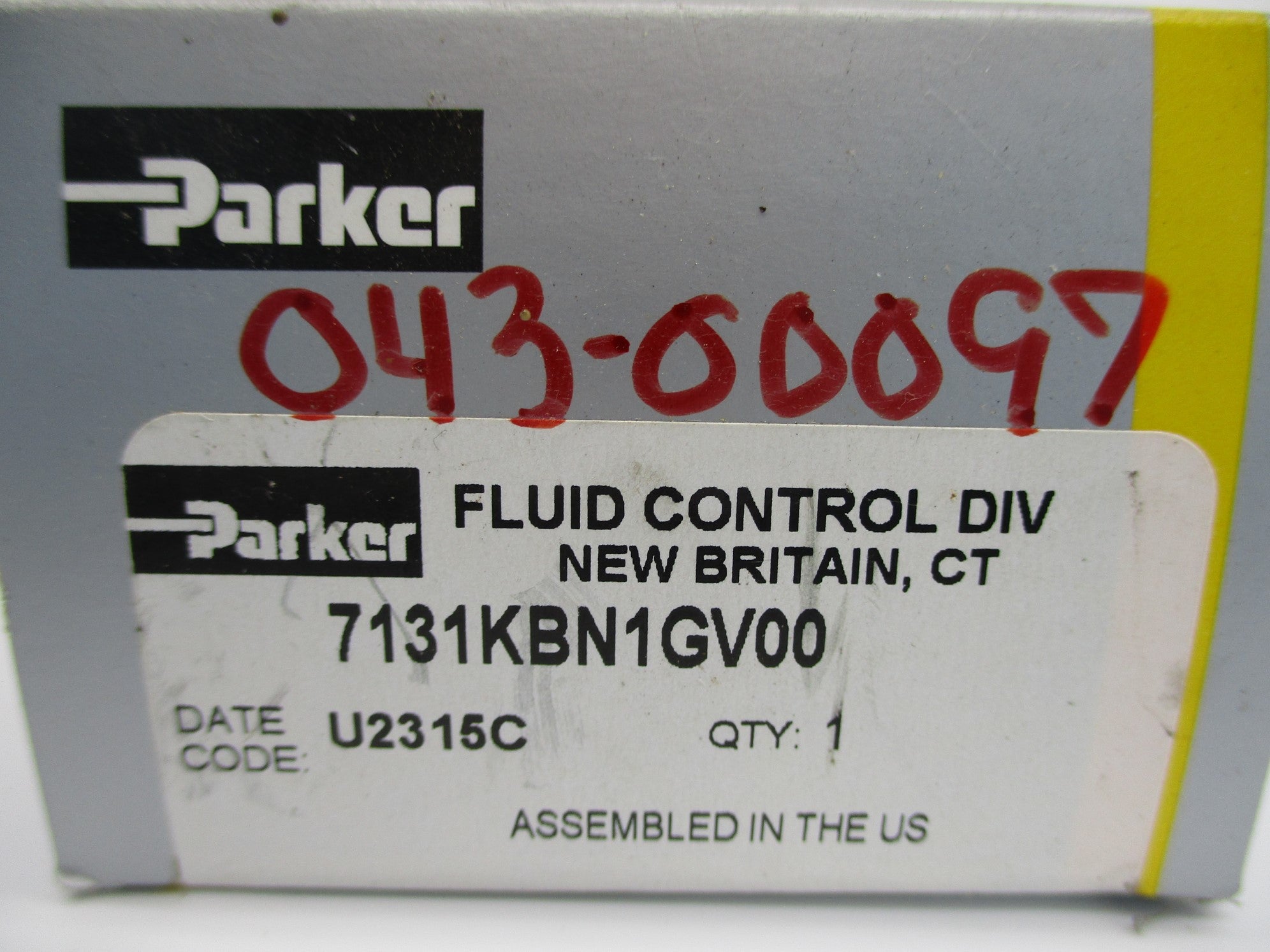 PARKER 7131KBN1GV00 NSFS