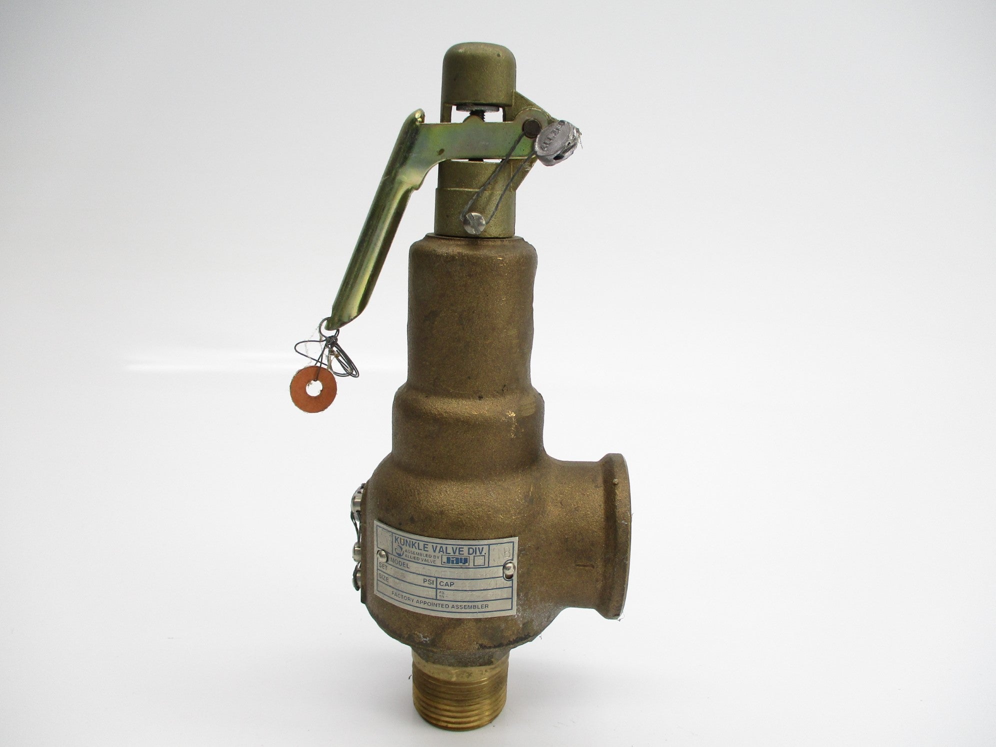 KUNKLE VALVE 6010FFM01-KM 125PSI NSNP