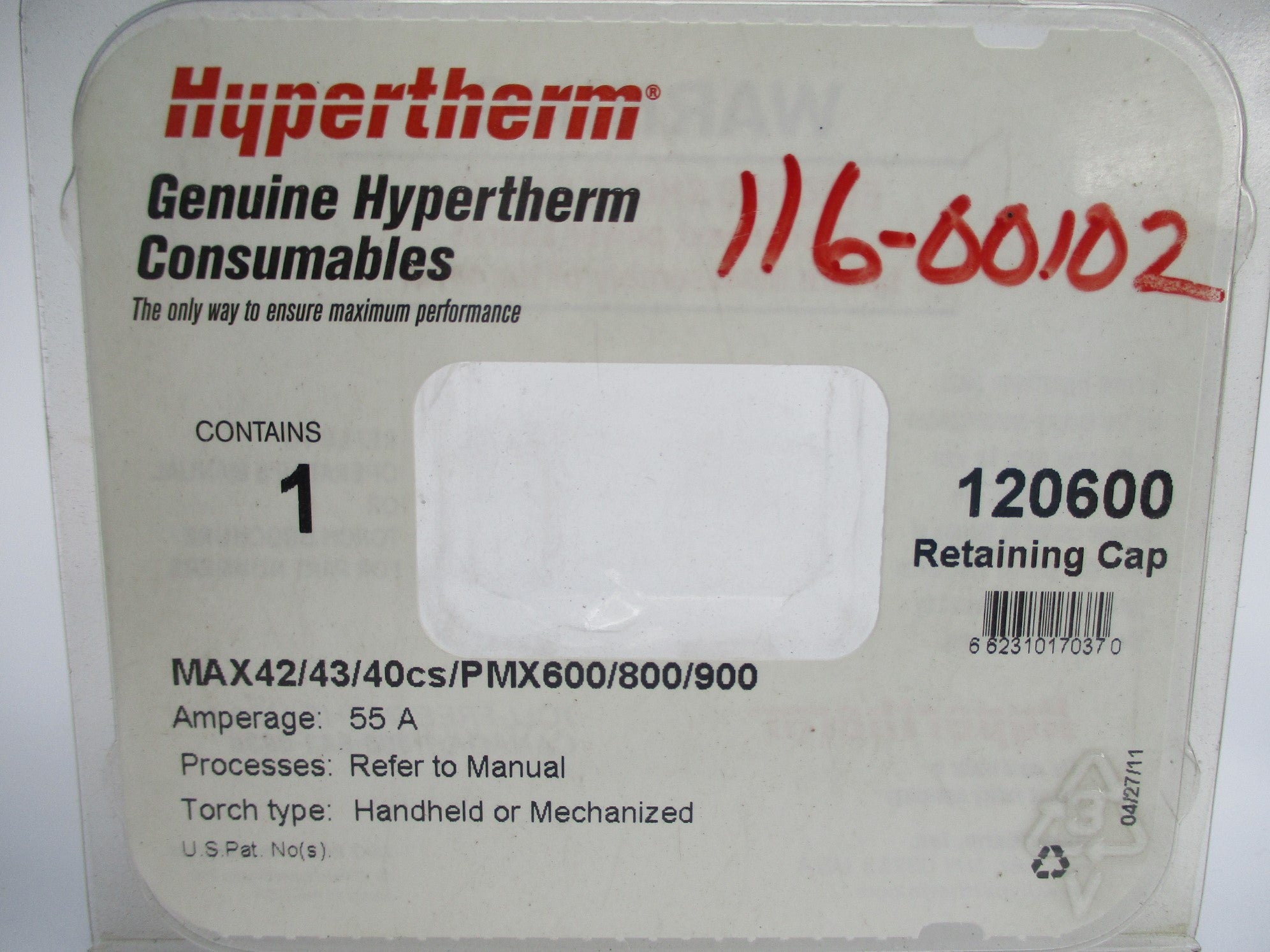HYPERTHERM 120600 NSMP