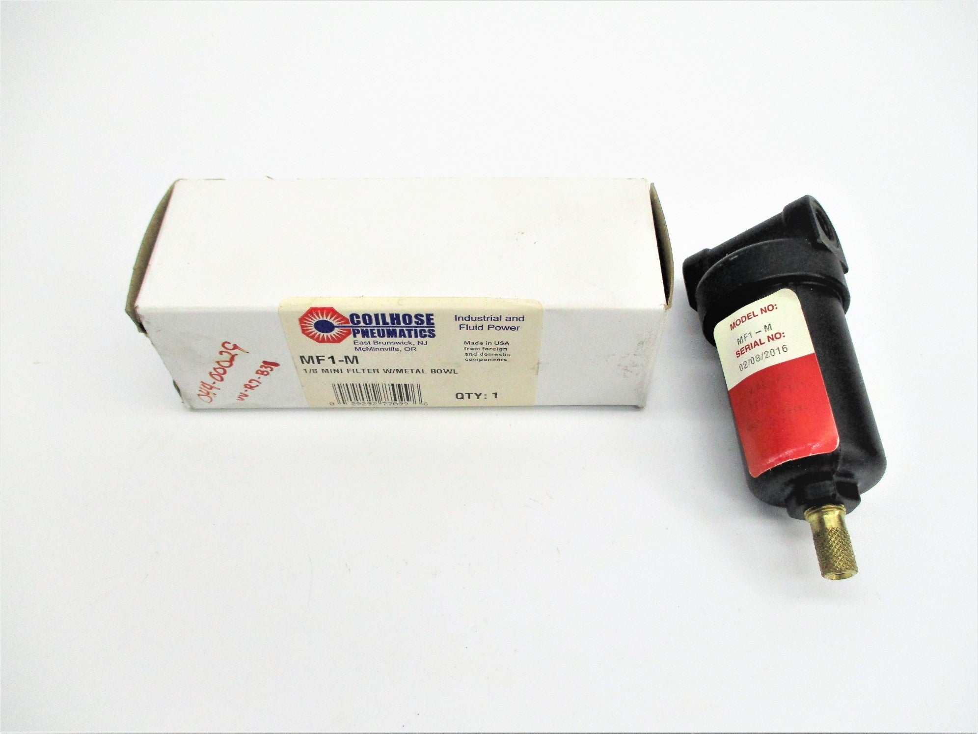 COILHOSE PNEUMATICS MF1-M 250PSI NSMP