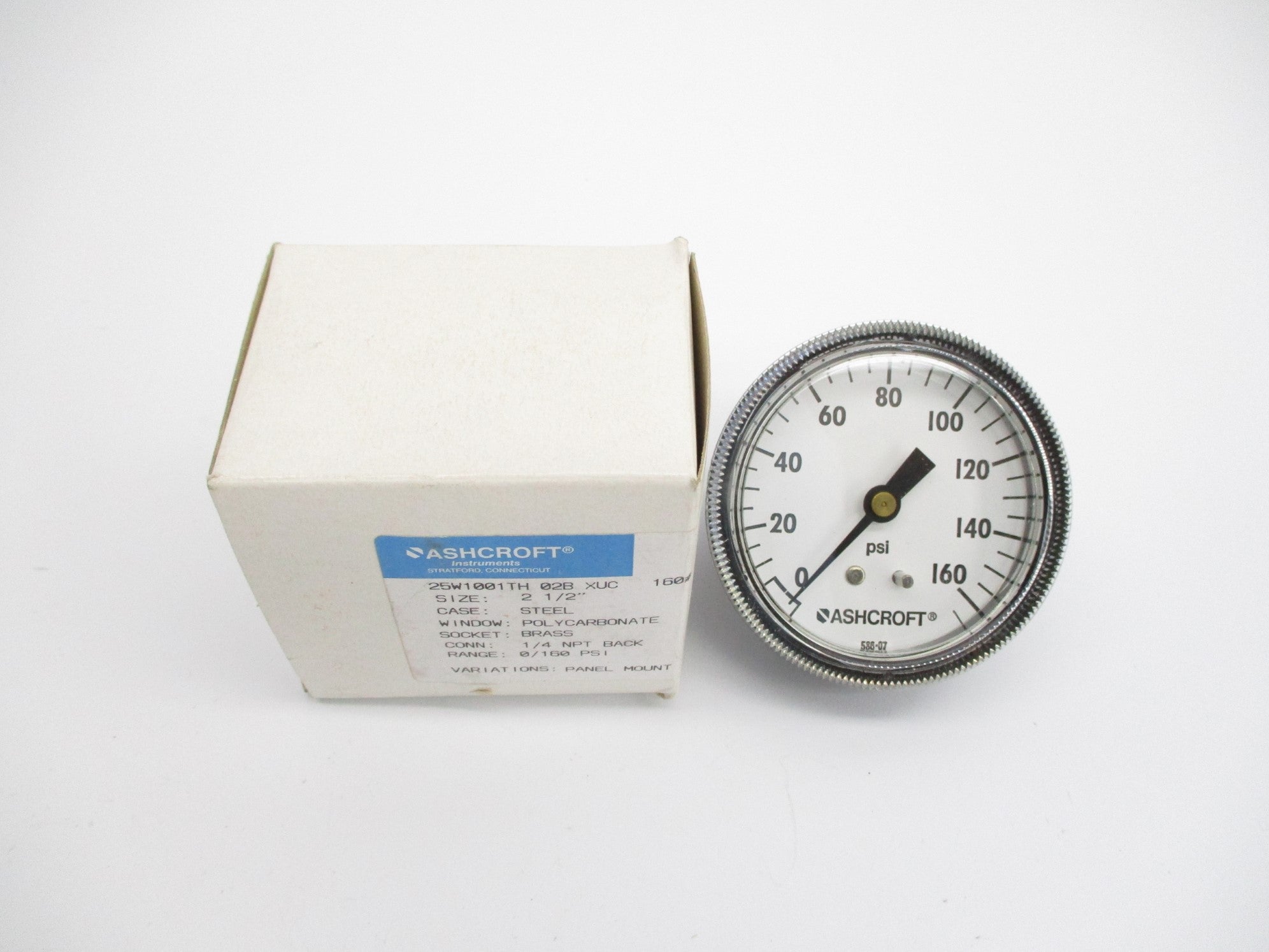 ASHCROFT 25W1001TH02BXUC160# 160PSI NSMP