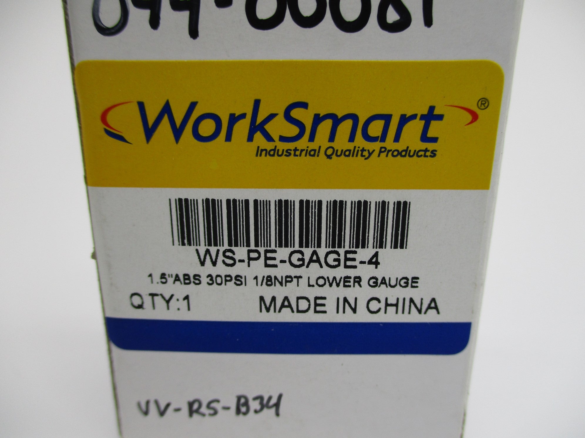 WORKSMART WS-PE-GAGE-4 30PSI NSMP