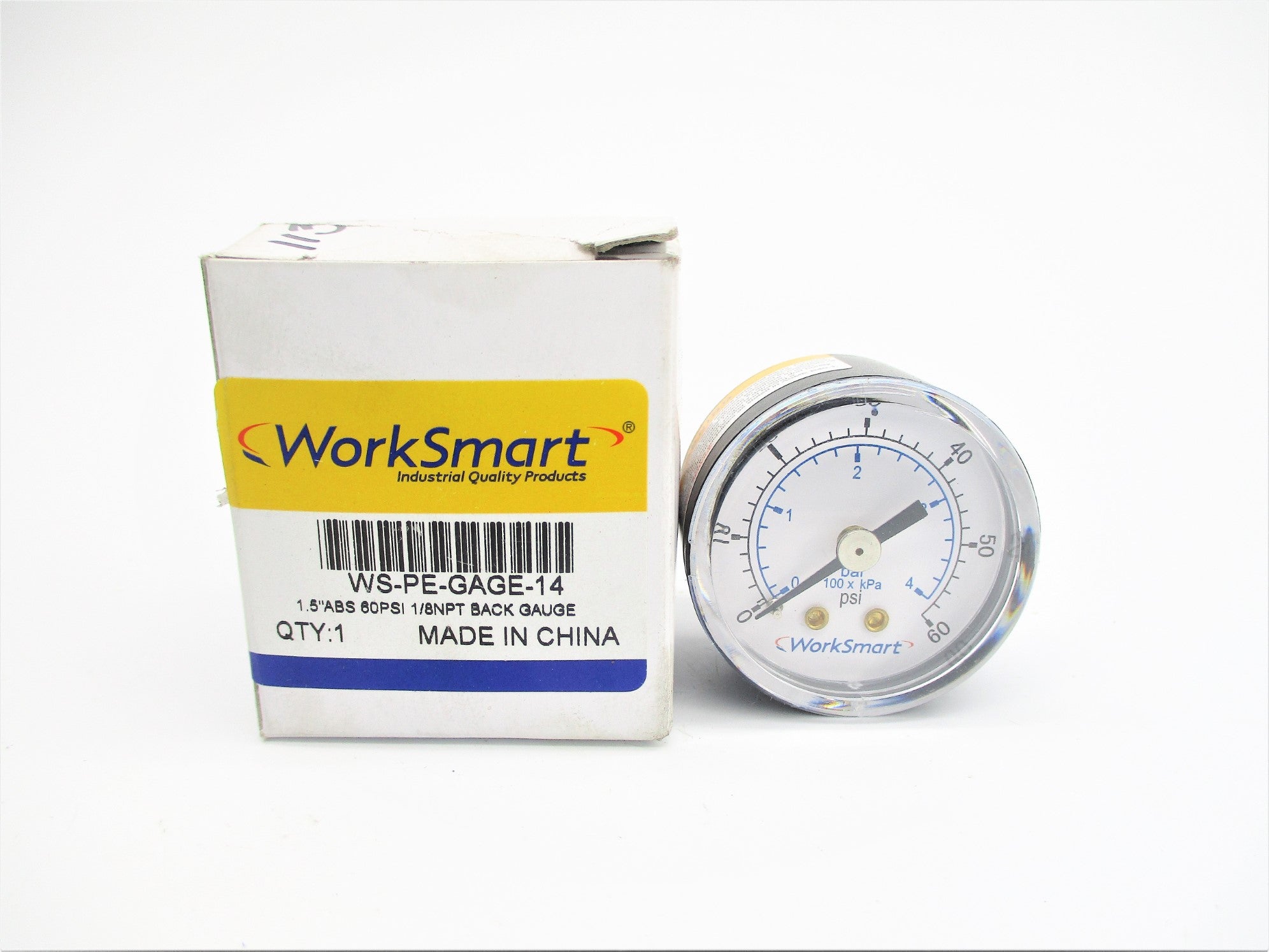 WORKSMART WS-PE-GAGE-14 60PSI NSMP