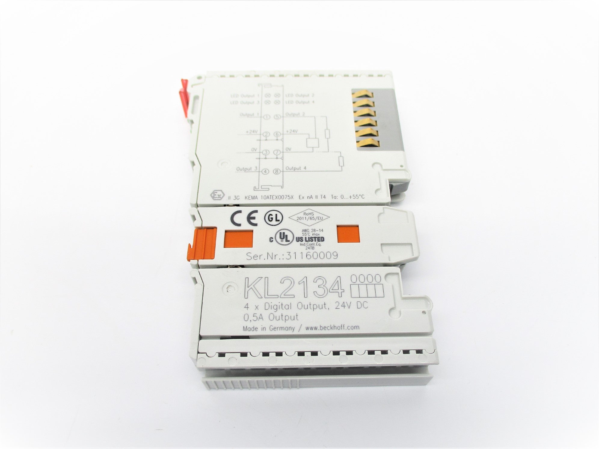 BECKHOFF KL2134 24VDC 0.5A NSNP