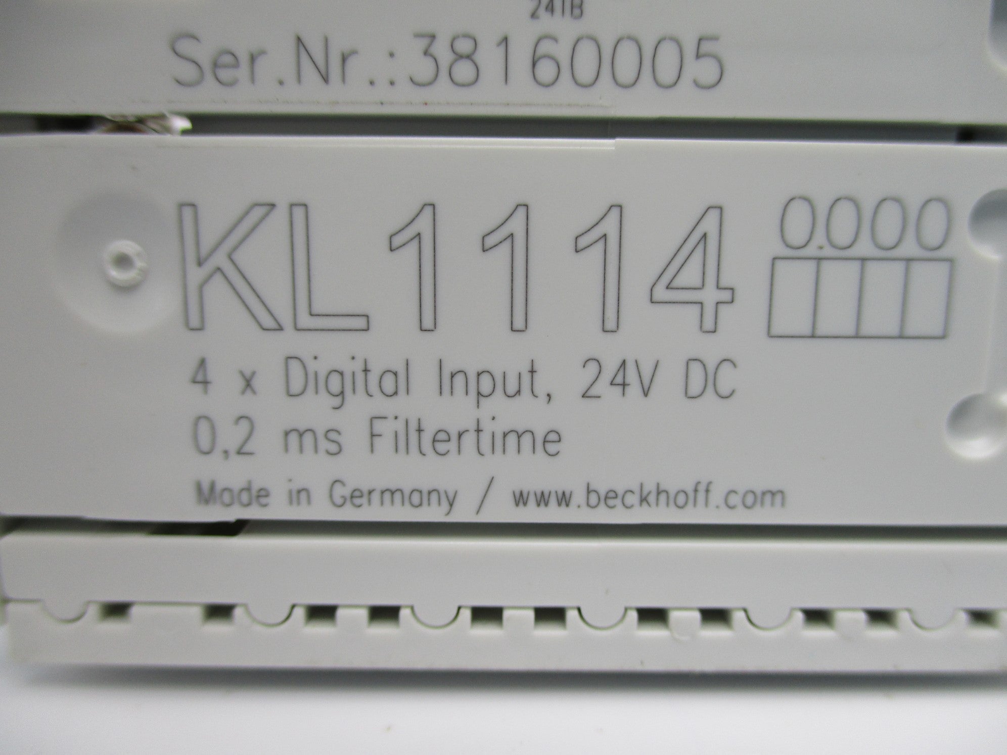 BECKHOFF KL1114 NSNP