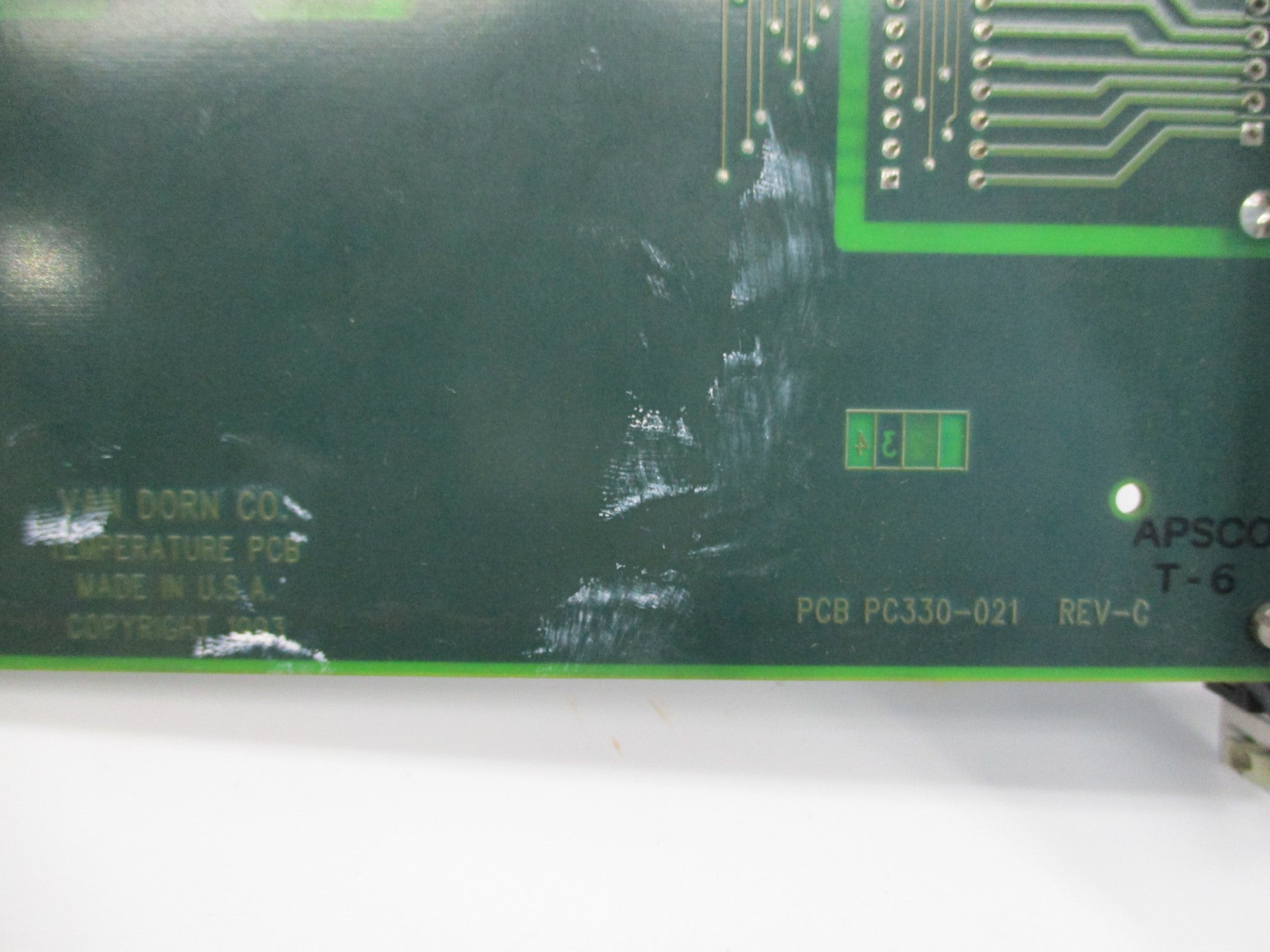 VAN DORN PC330-021 REV. C UNMP