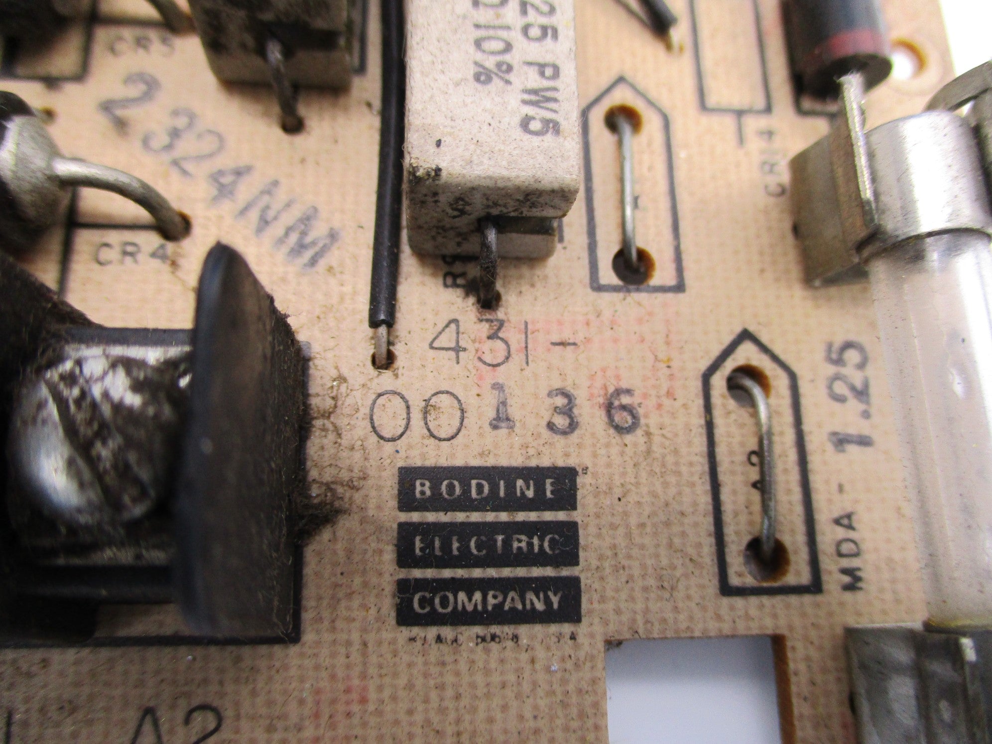 BODINE ELECTRIC 431-00136 UNMP