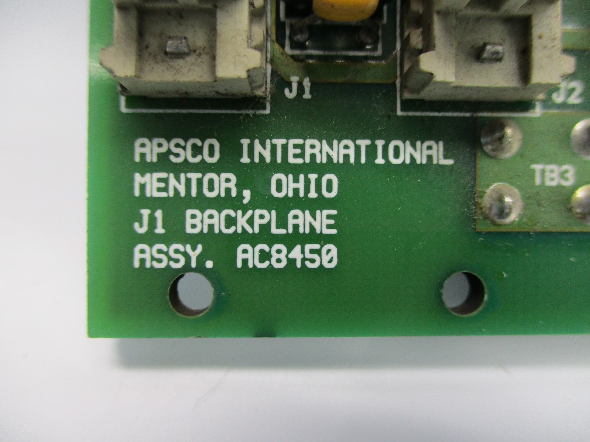 APSCO INTERNATIONAL AC8450 UNMP