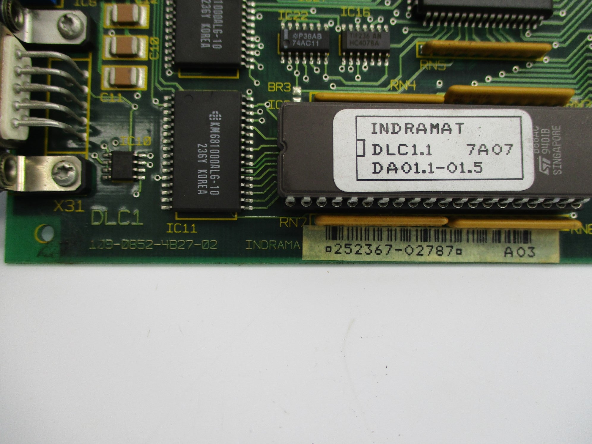 INDRAMAT 109-0852-4B27-02 (AS PICTURED) UNMP