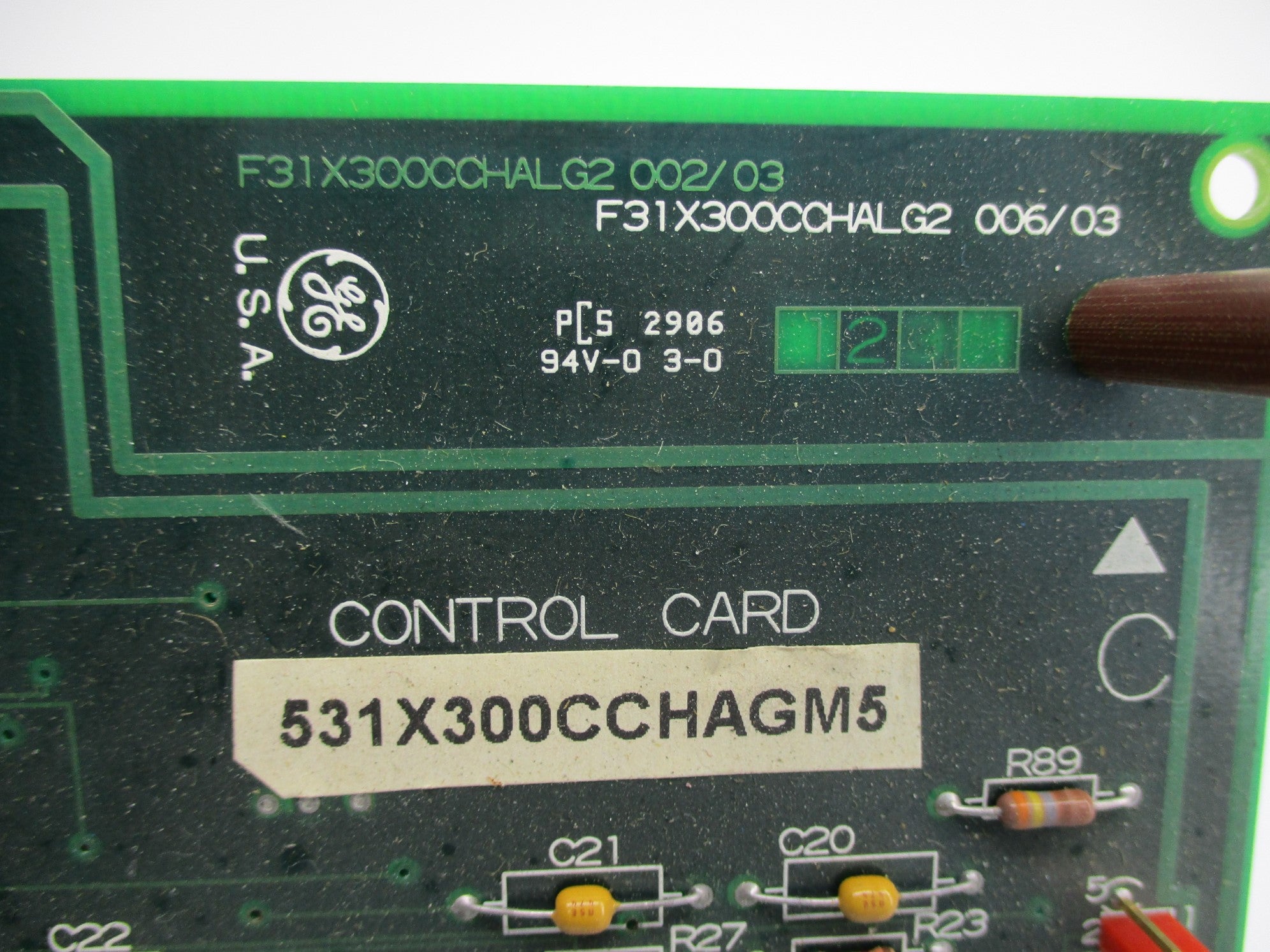 GENERAL ELECTRIC 531X300CCHAGM5 NSNP