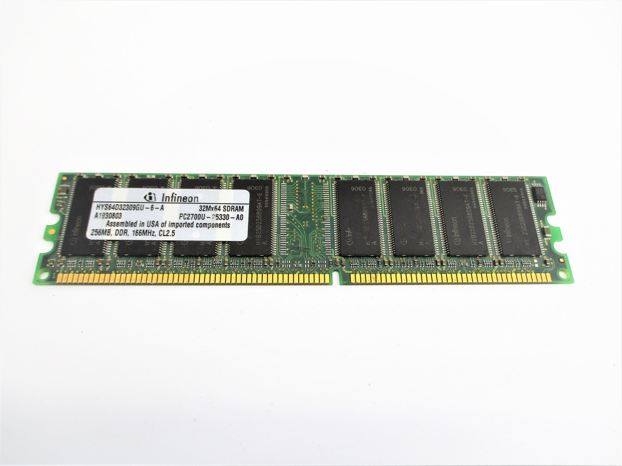 INFINEON HYS64D32309GU-6-A NSNP