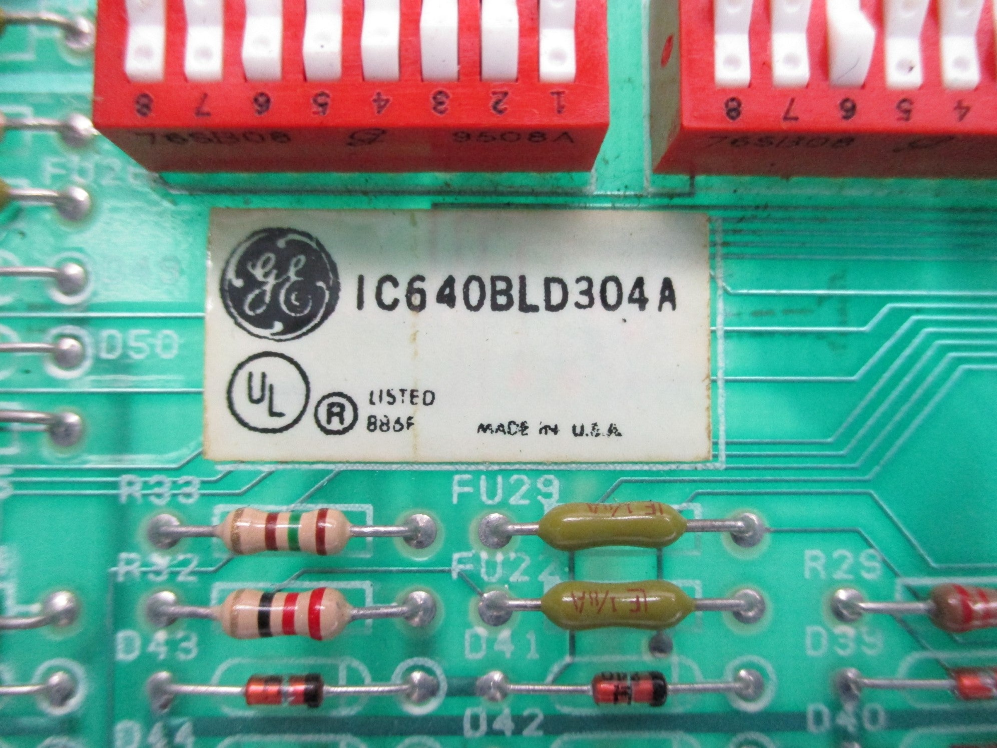GENERAL ELECTRIC IC640BLD304A UNMP