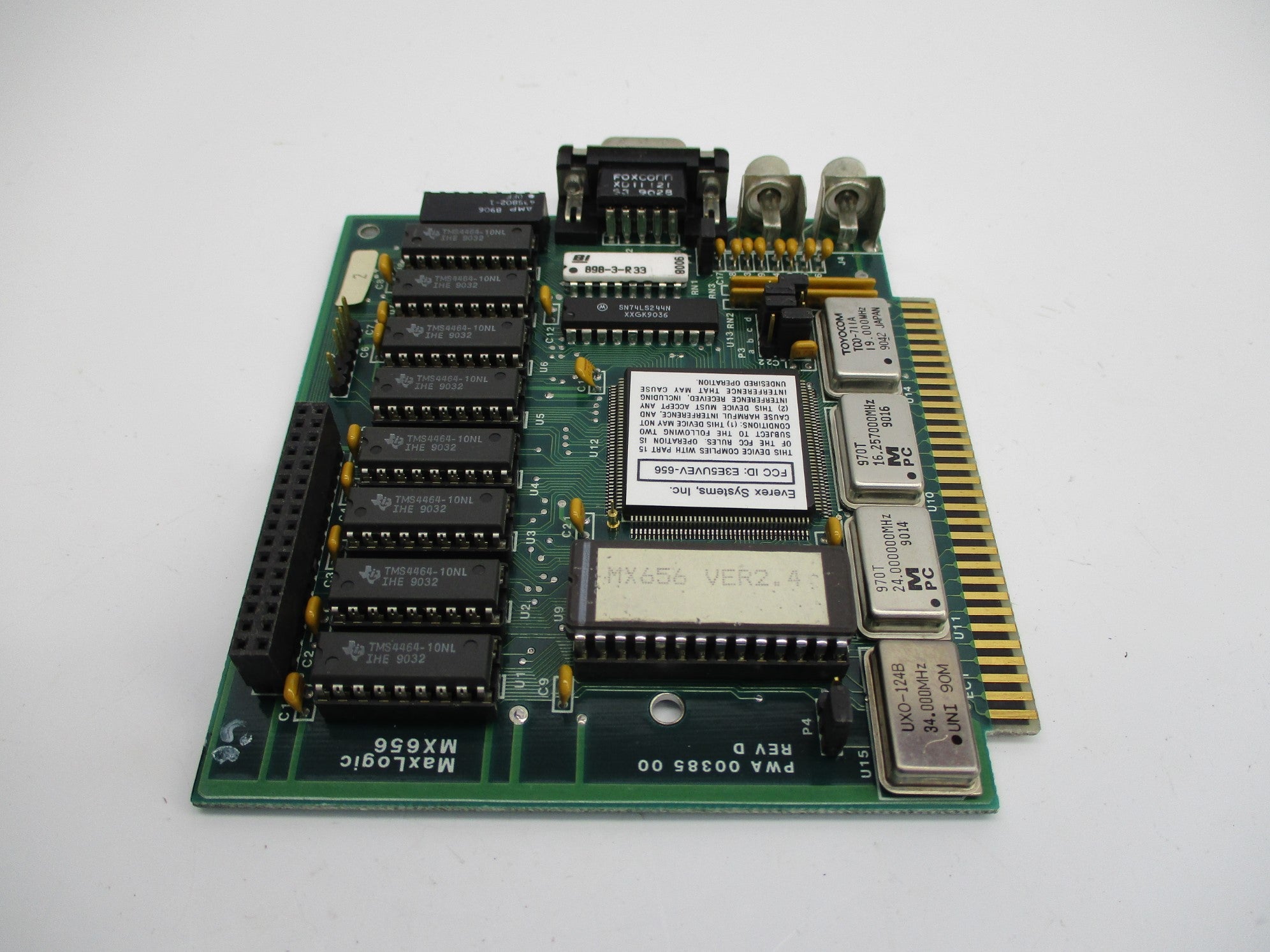 MAXLOGIC MX656 REV. D UNMP