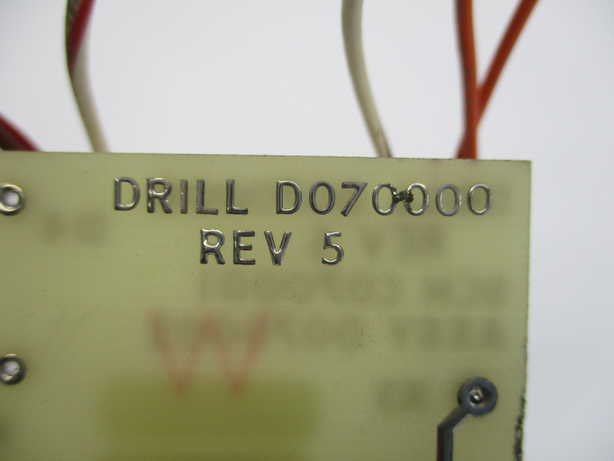 DRILL D070000 REV. 5 UNMP