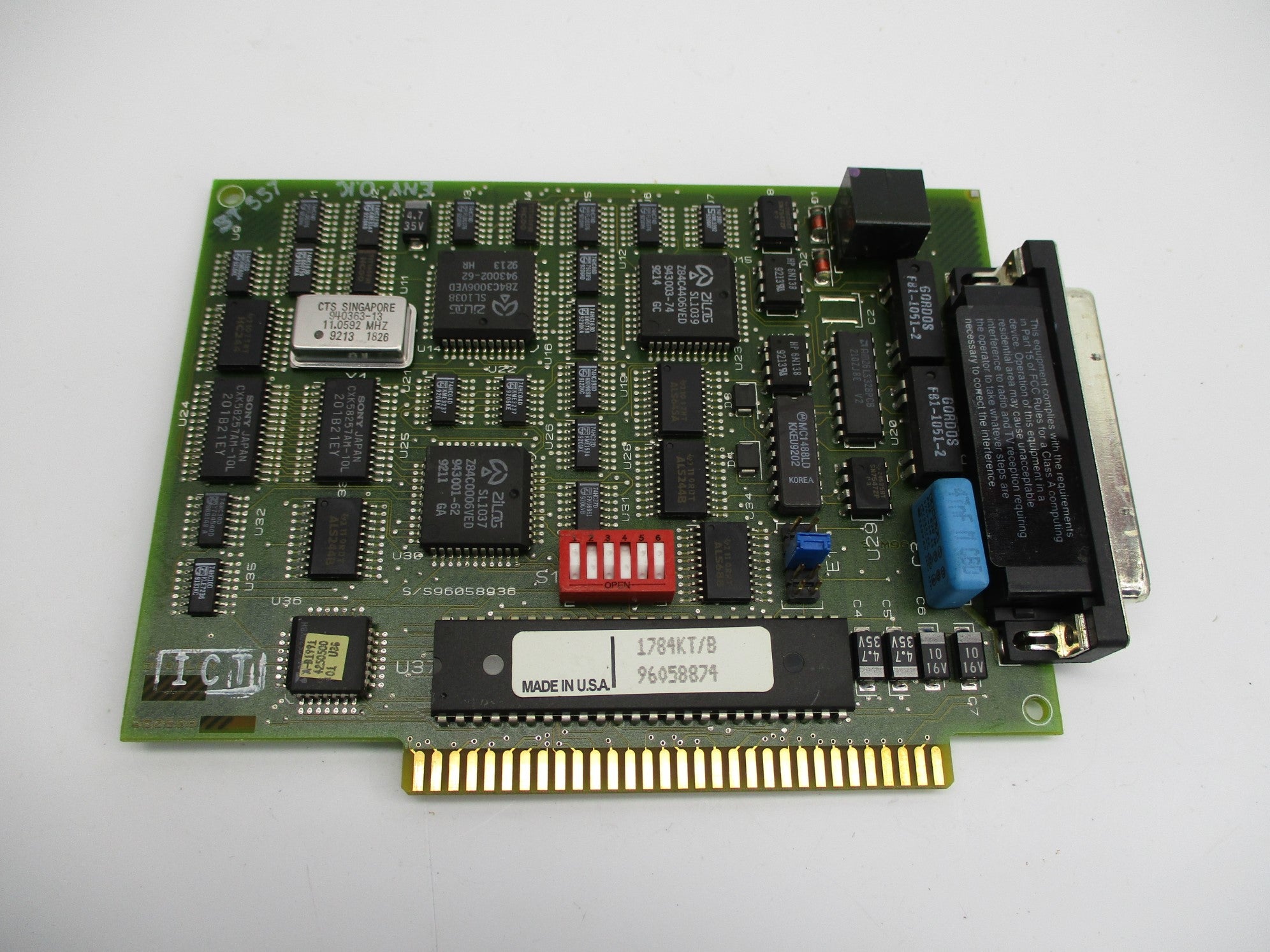 INDUSTRIAL SPARE PART C/L96058926 UNMP