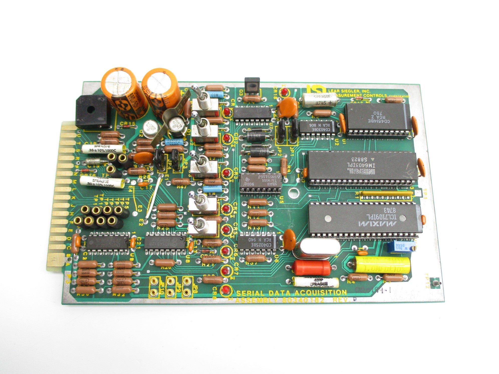 LEAR SIEGLER 80340182 REV. D UNMP