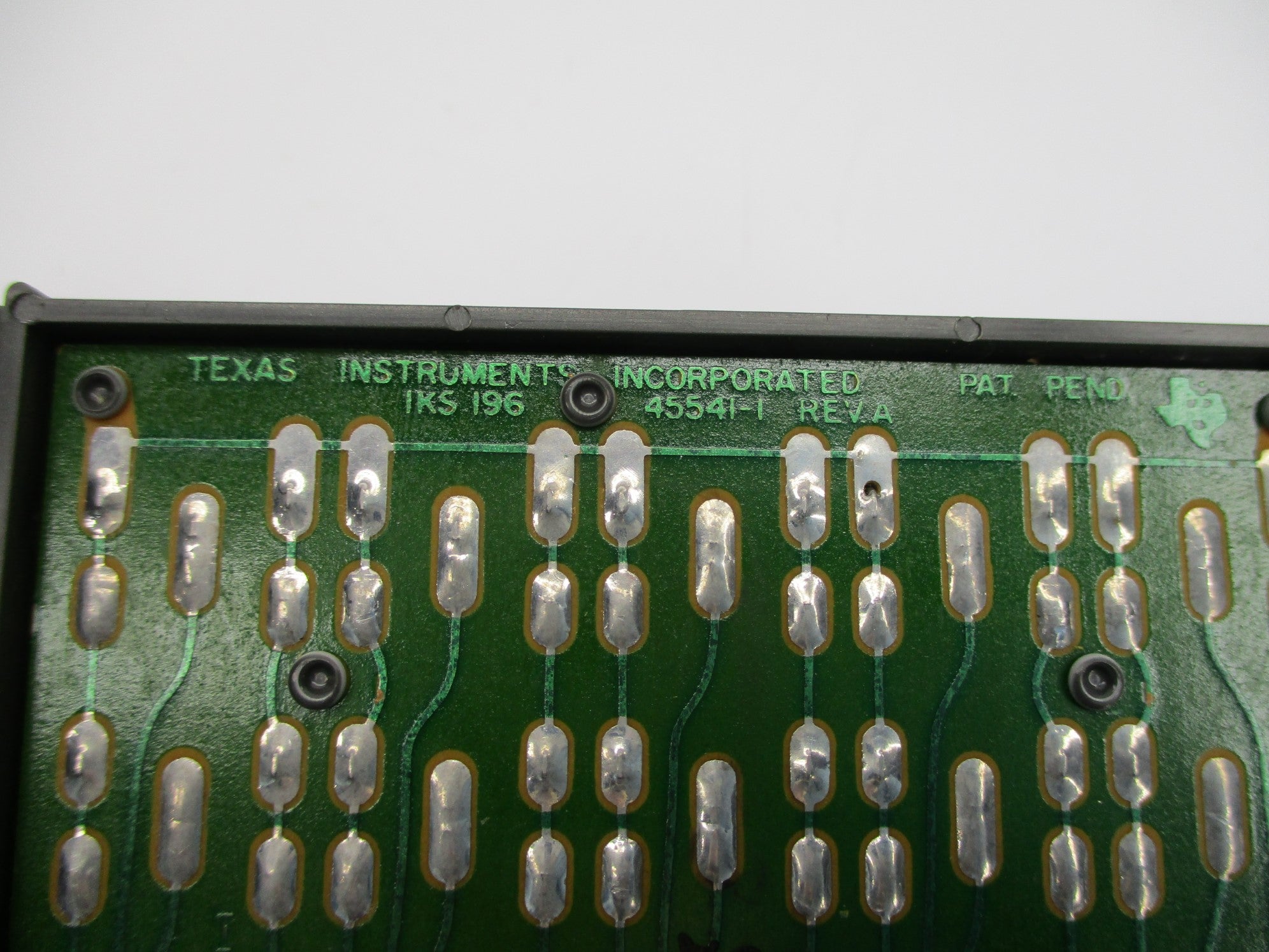 TEXAS INSTRUMENTS 45541-1 REV. A NSNP
