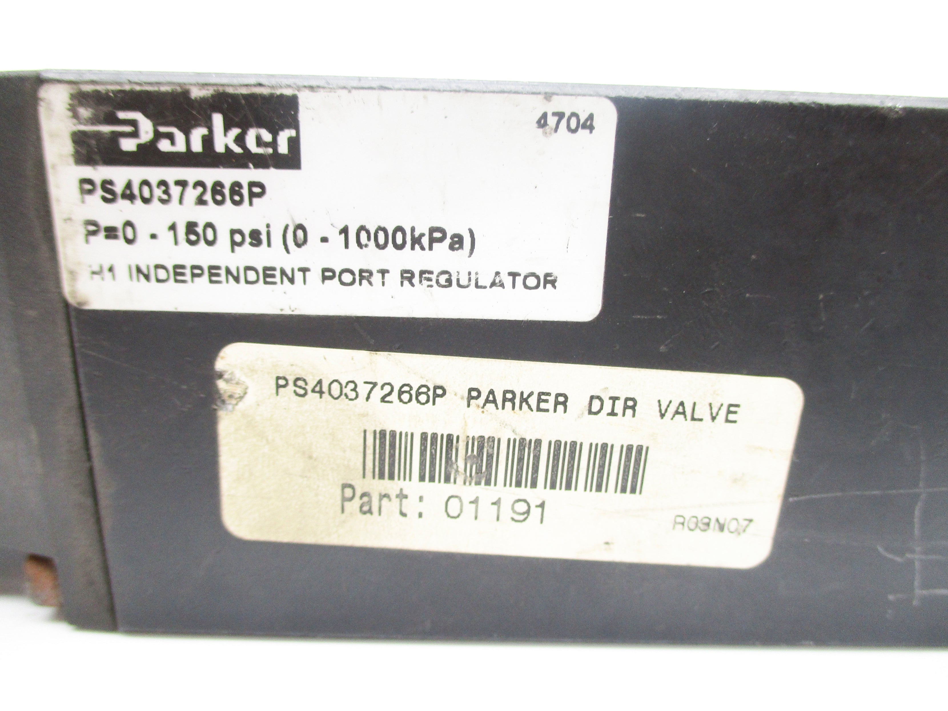 PARKER PS4037266P SER. F3 150PSI (AS PICTURED) NSNP