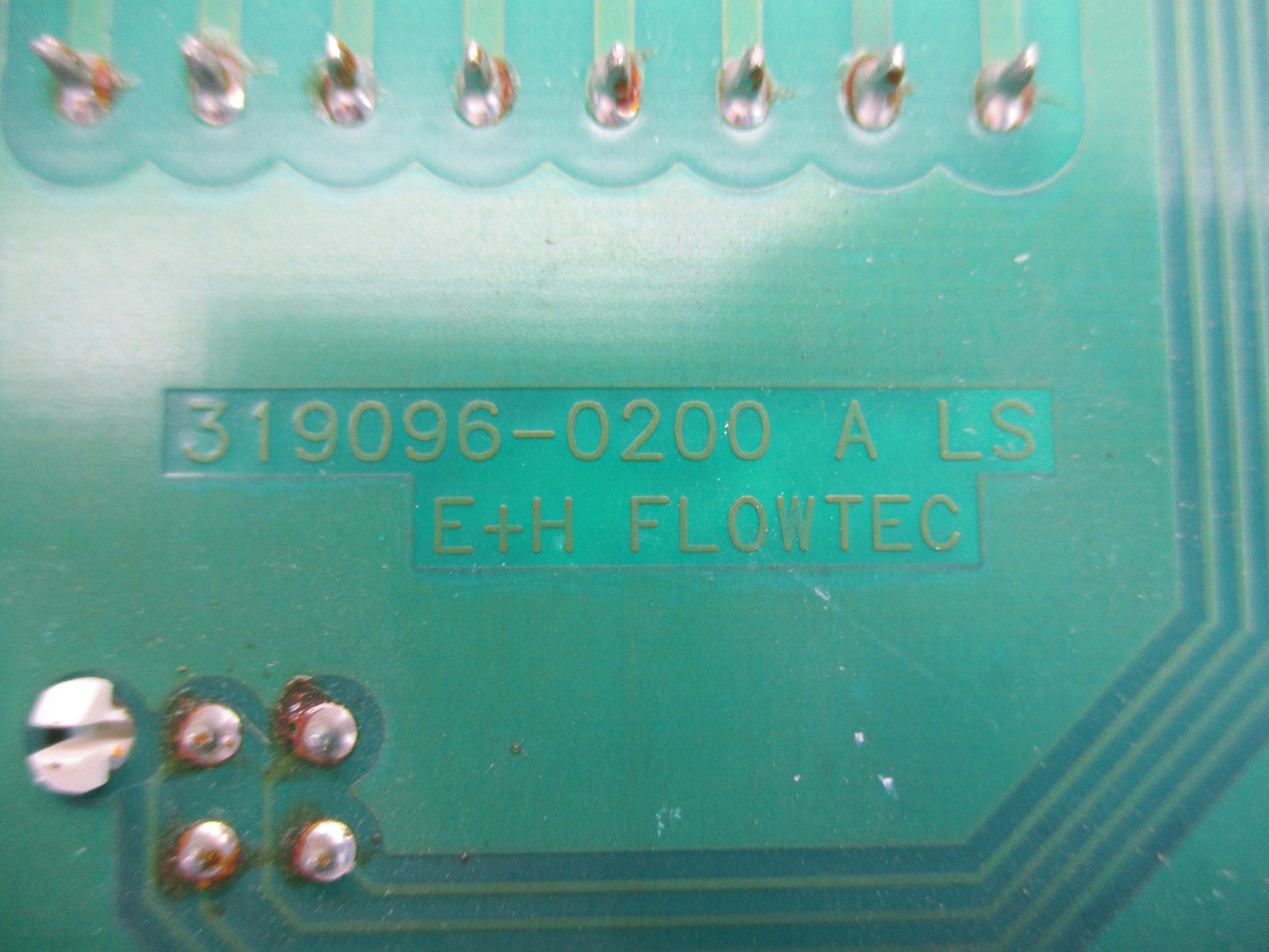 ENDRESS+HAUSER 319096-0200 REV. A UNMP