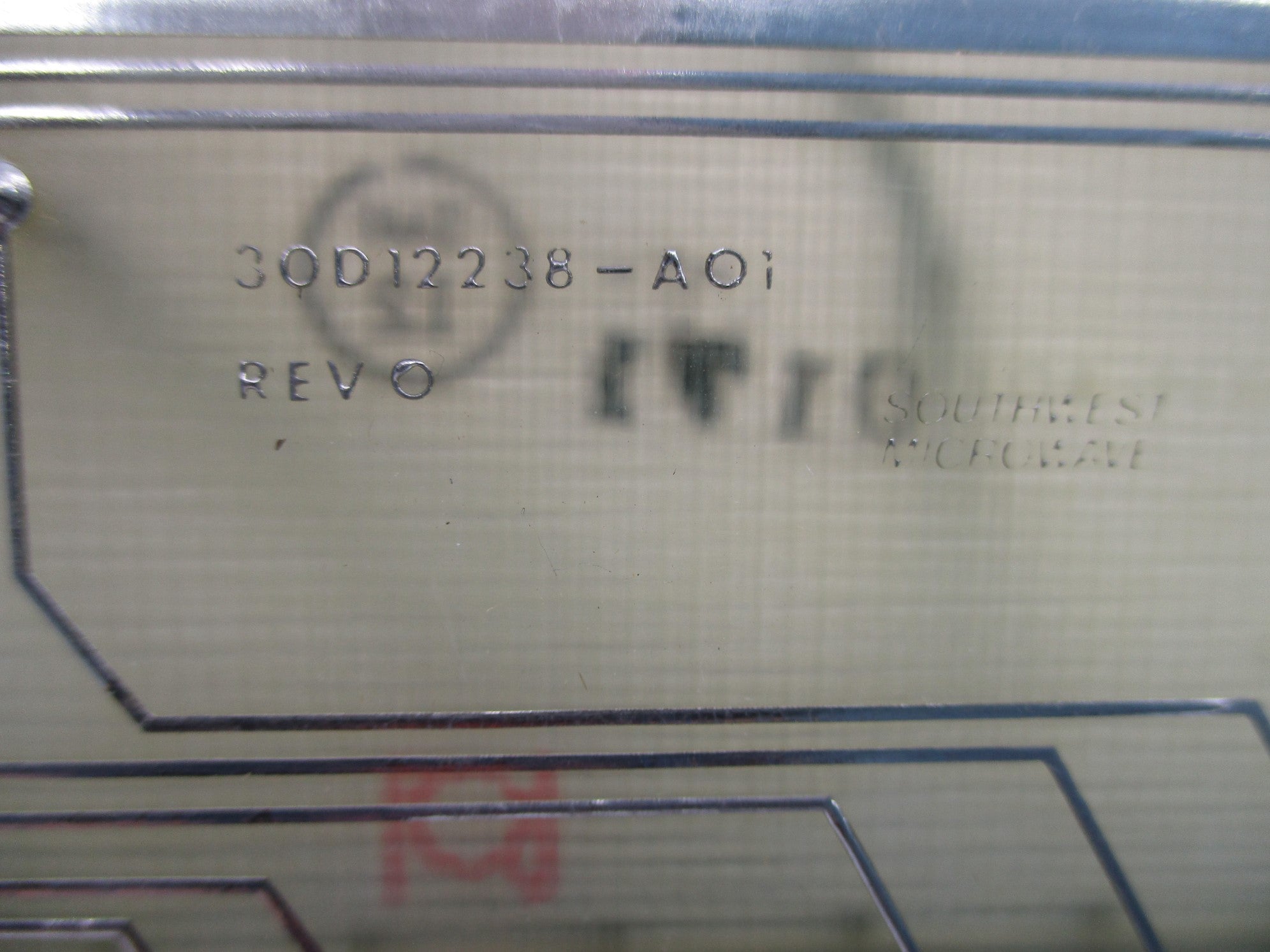 SOUTHWEST MICROWAVE 02D12239-AO1 REV.O UNMP