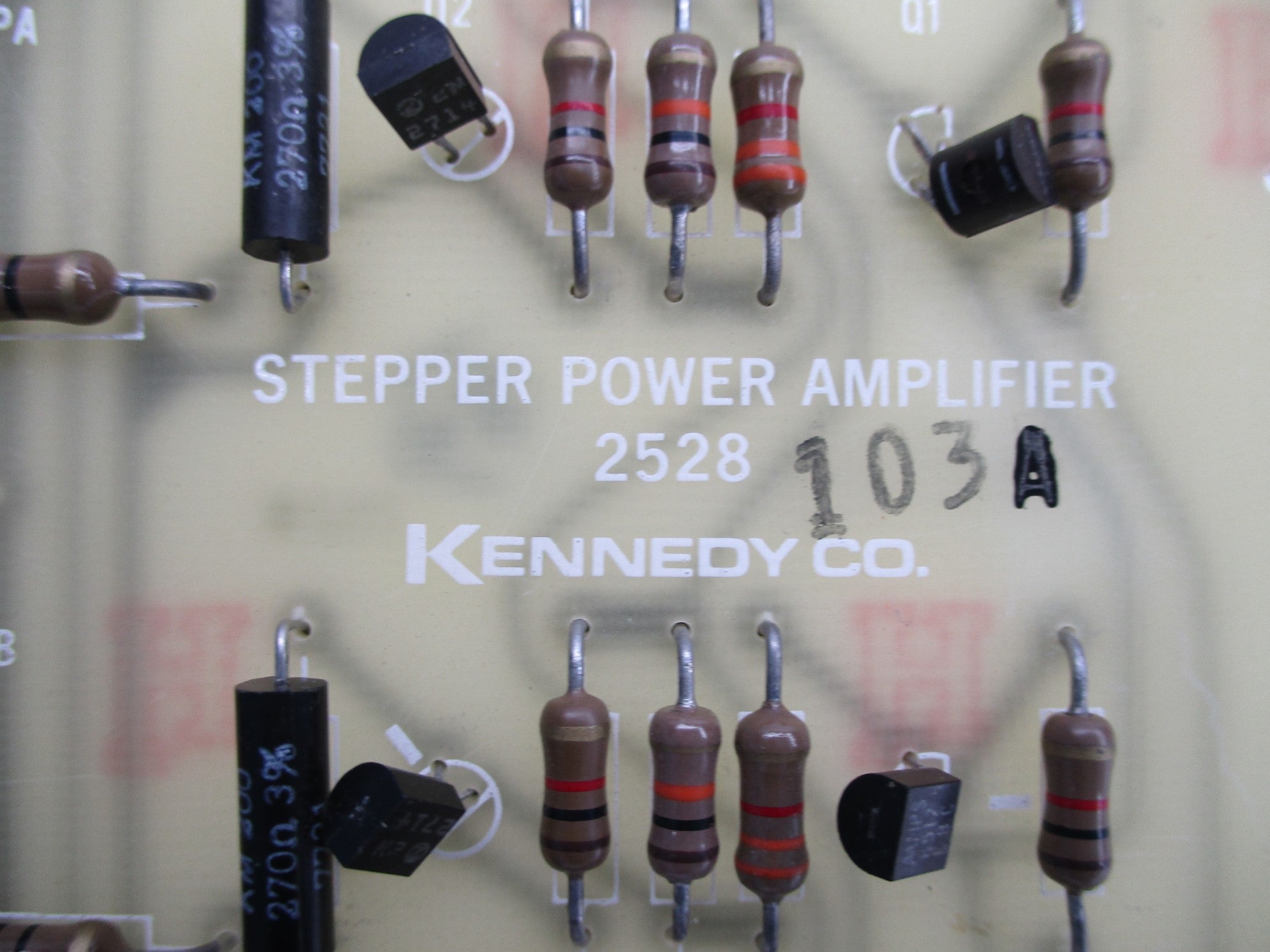 KENNEDY COMPANY 2528 UNMP