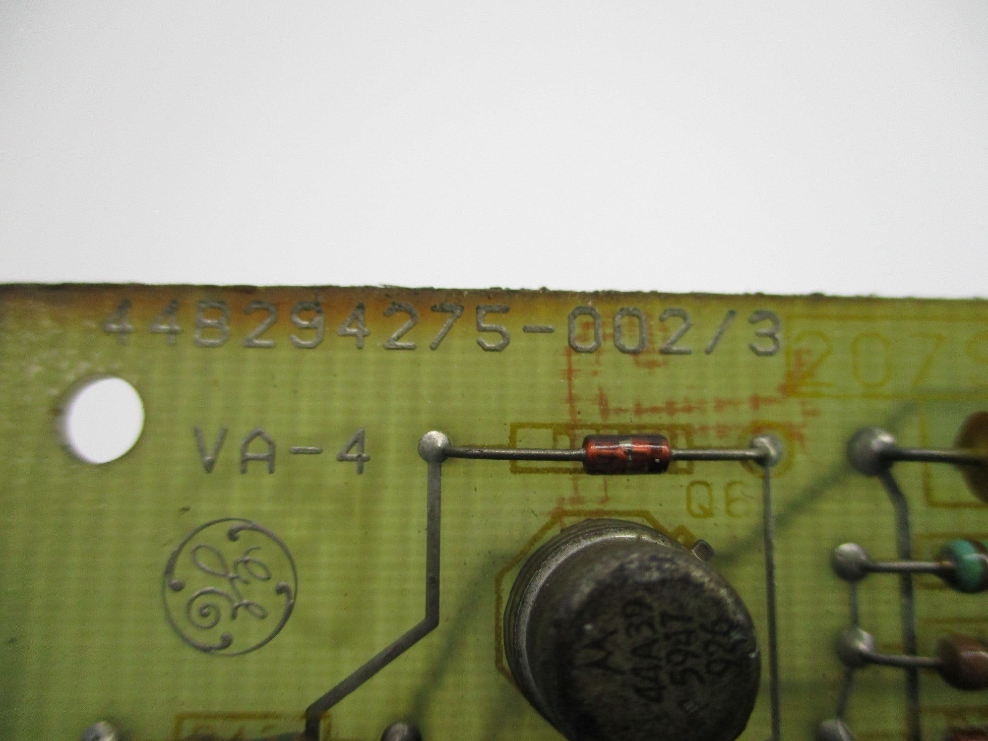 GENERAL ELECTRIC 44A398795-G03 UNMP