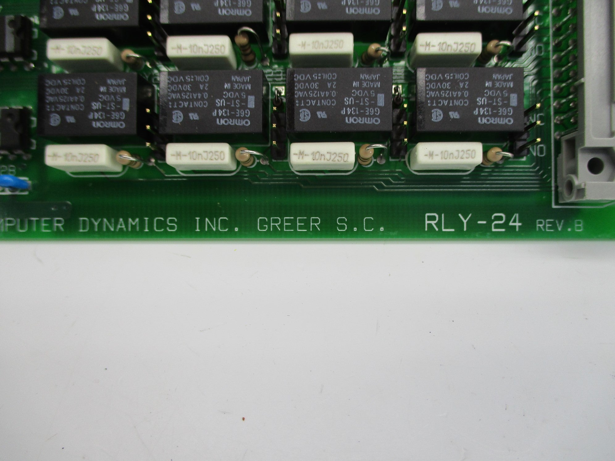 COMPUTER DYNAMICS RLY-24 REV. B UNMP
