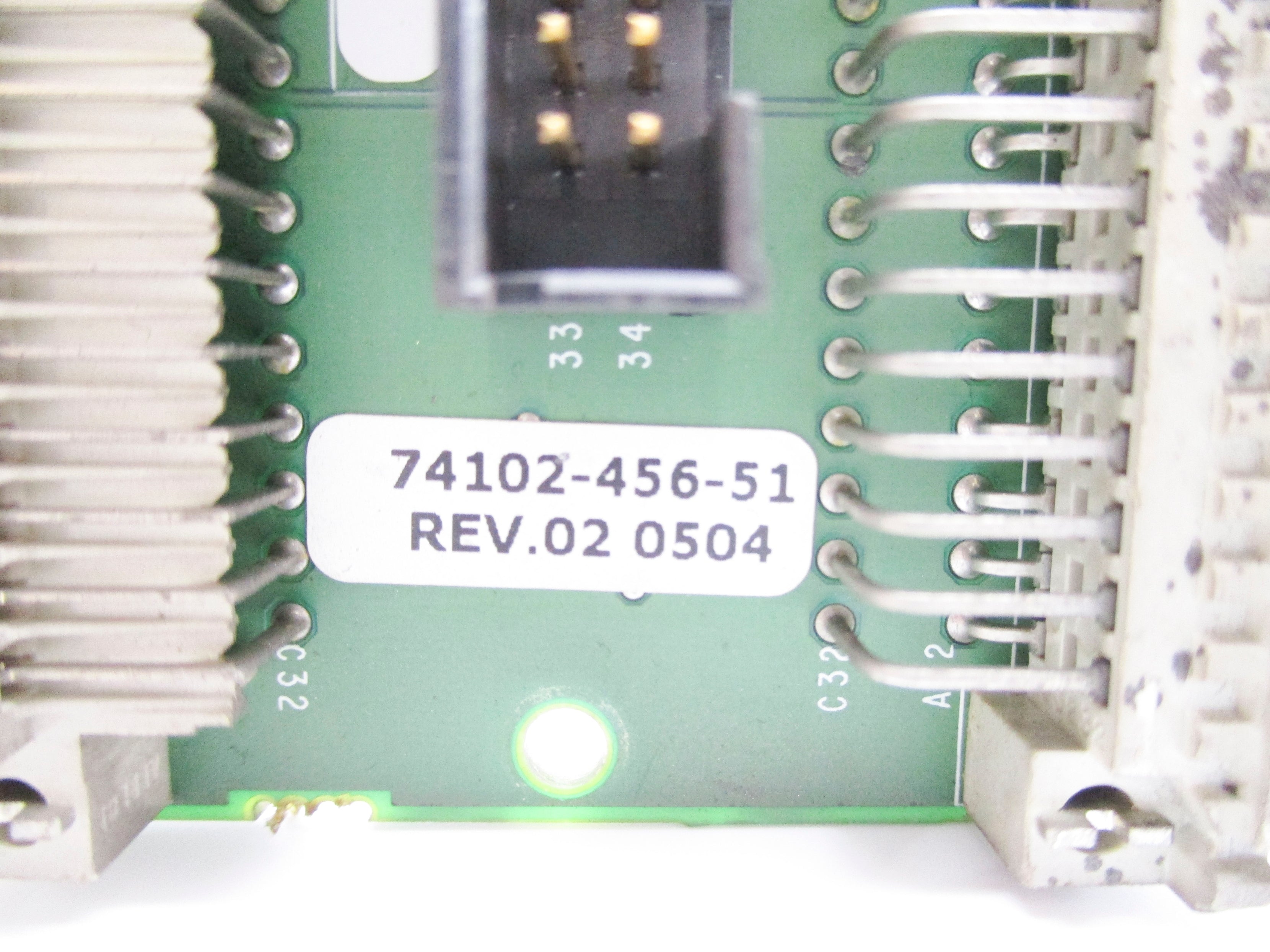 INDUSTRIAL SPARE PART 74102-456-51 REV. 02 UNMP