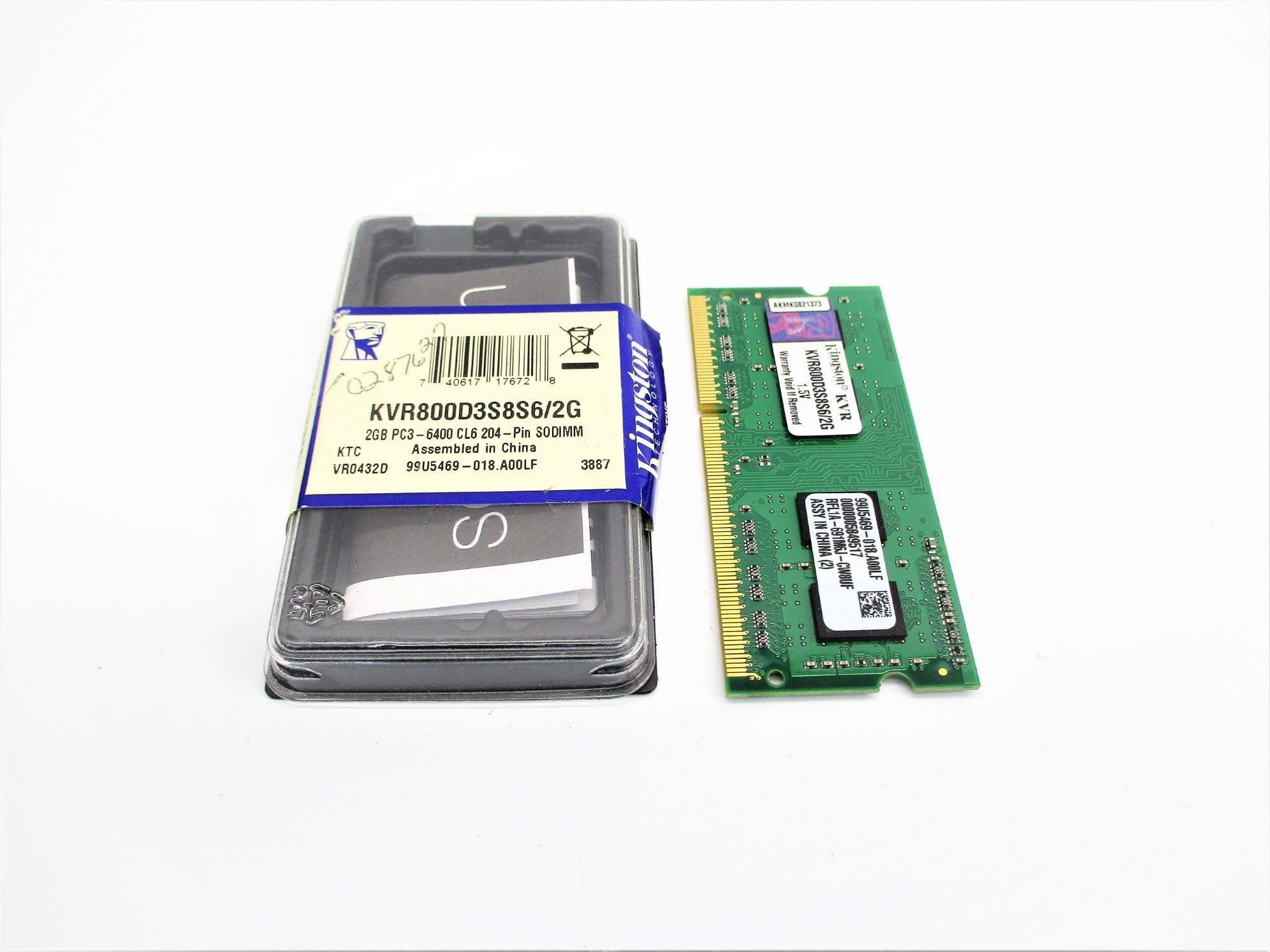 KINGSTON KVR800D3S8S6/2G NSMP