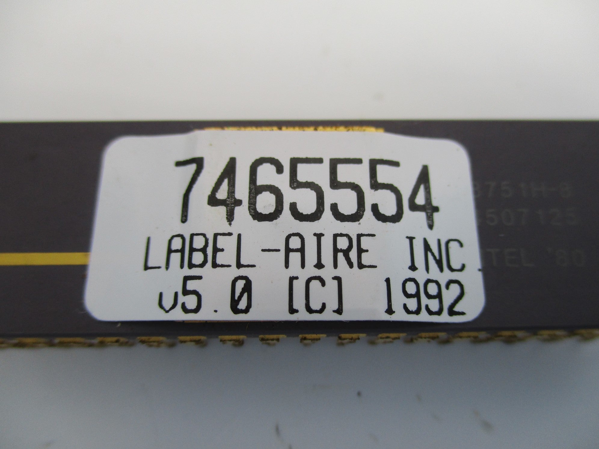 LABEL-AIRE 7465554 UNMP