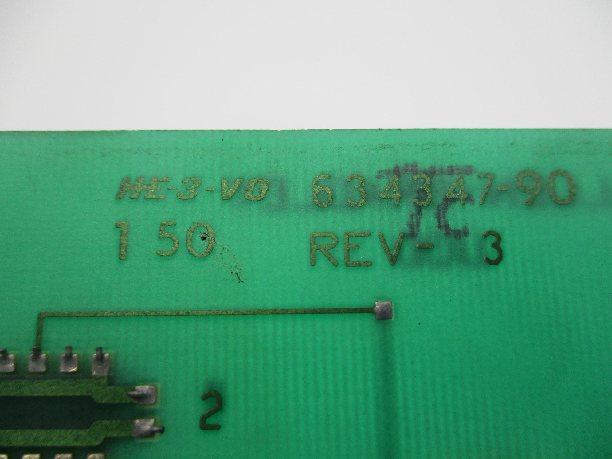 INDUSTRIAL SPARE PART 634347-90 REV. 3 UNMP