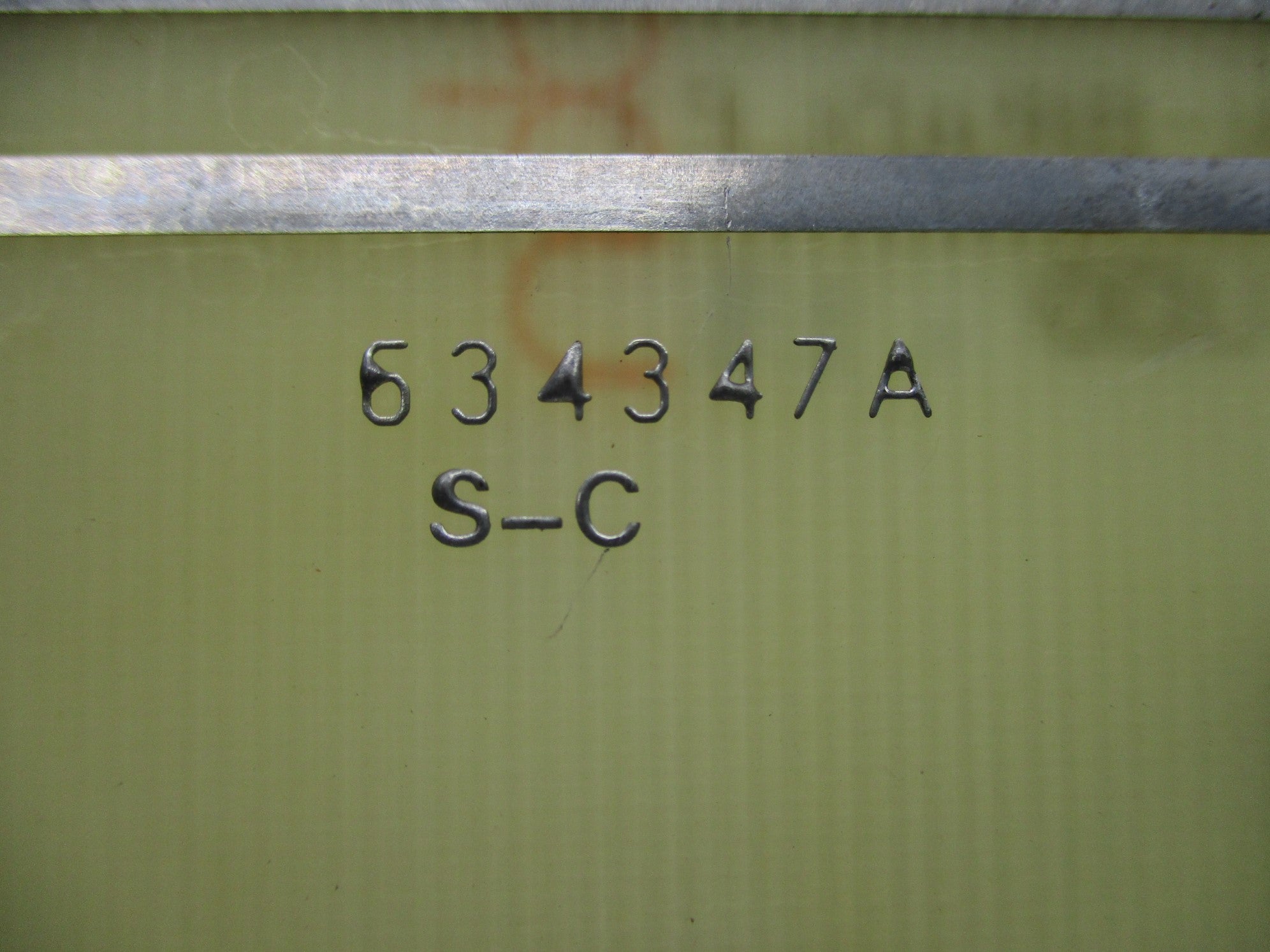 INDUSTRIAL SPARE PART 634347A UNMP