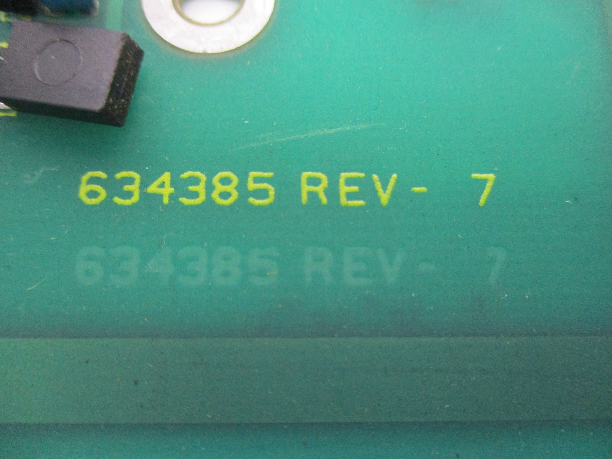 INDUSTRIAL SPARE PART 634385 REV. 7 UNMP