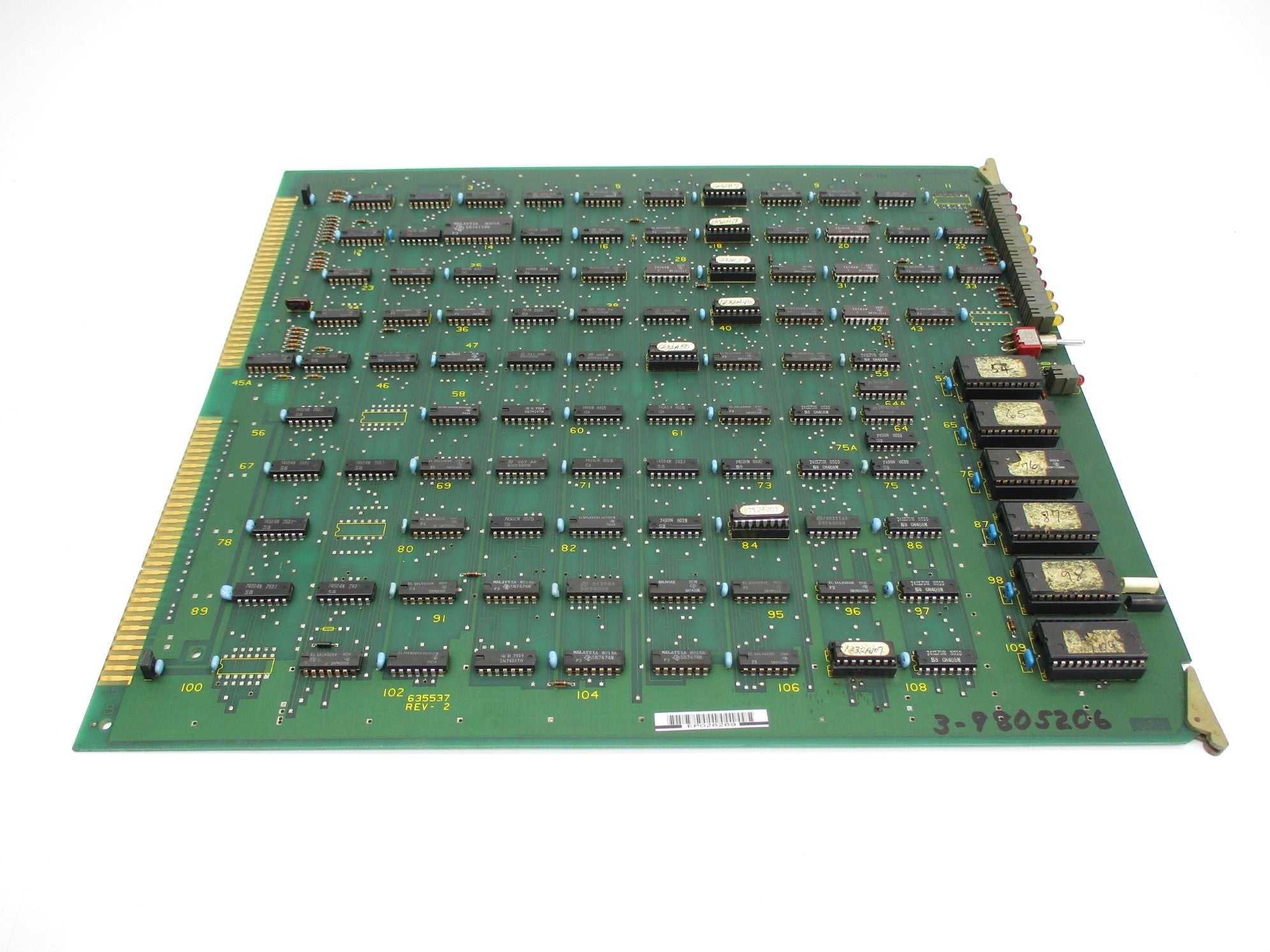 INDUSTRIAL SPARE PART 635537-90 REV. 2 UNMP
