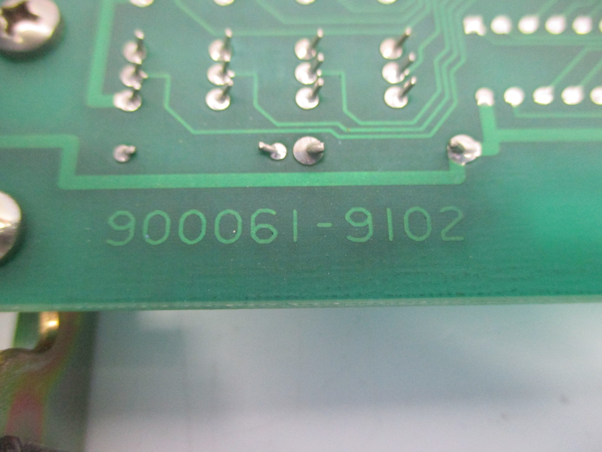 INDUSTRIAL SPARE PART 900061-9102 REV. 2 UNMP