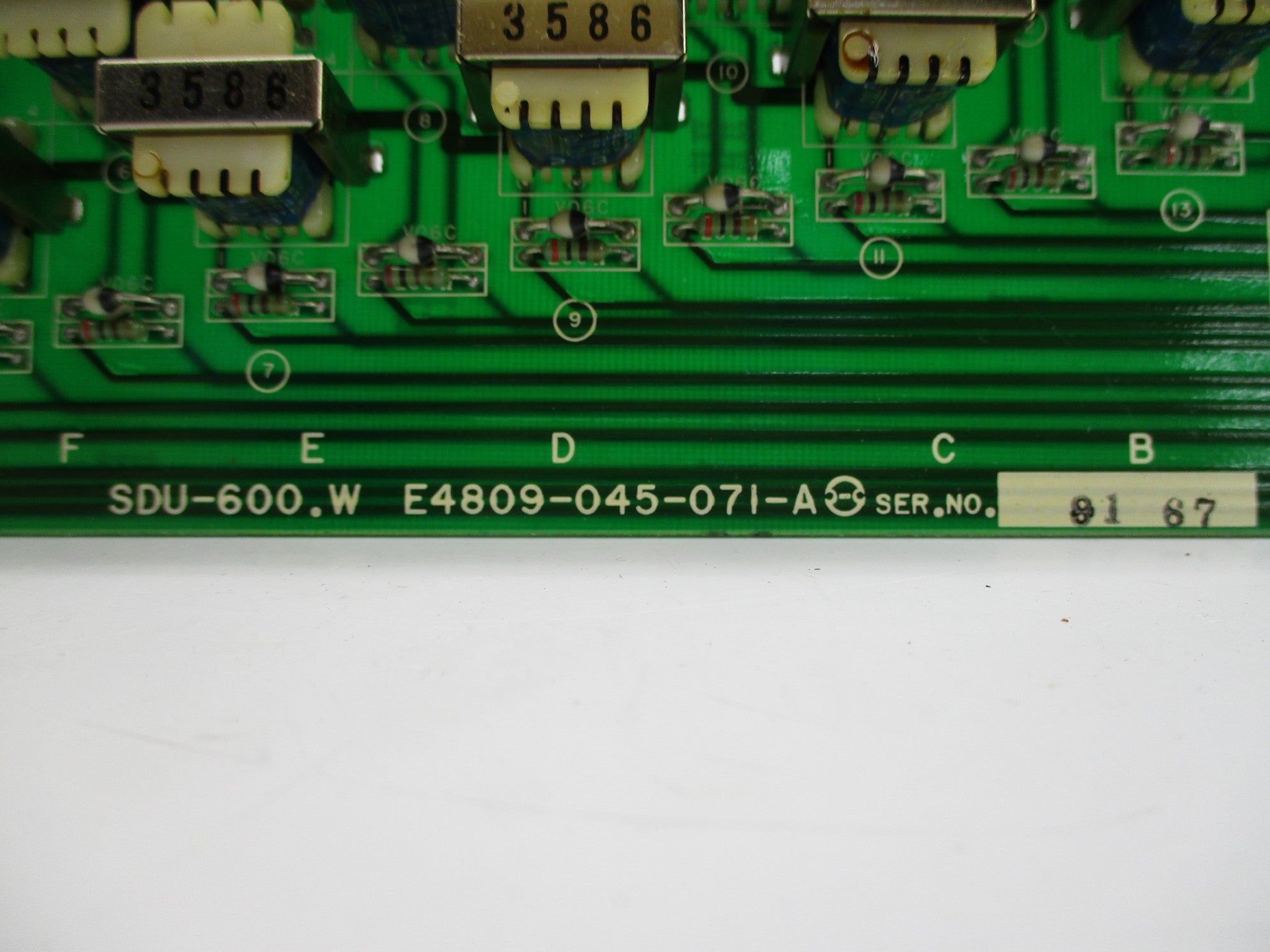 OKUMA SDU-600.W E4809-045-071-A UNMP