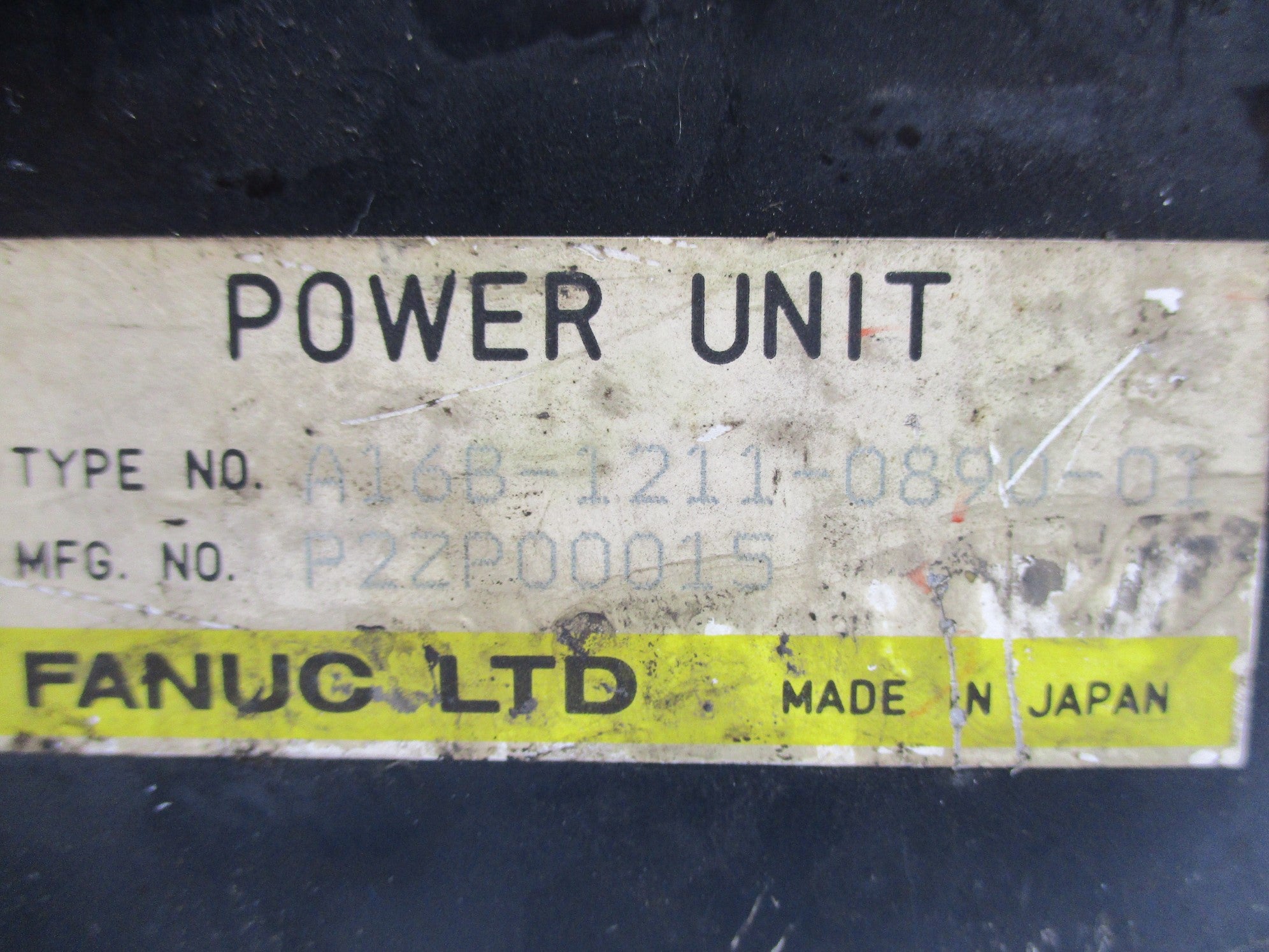 FANUC A16B-1211-0890-01 UNMP