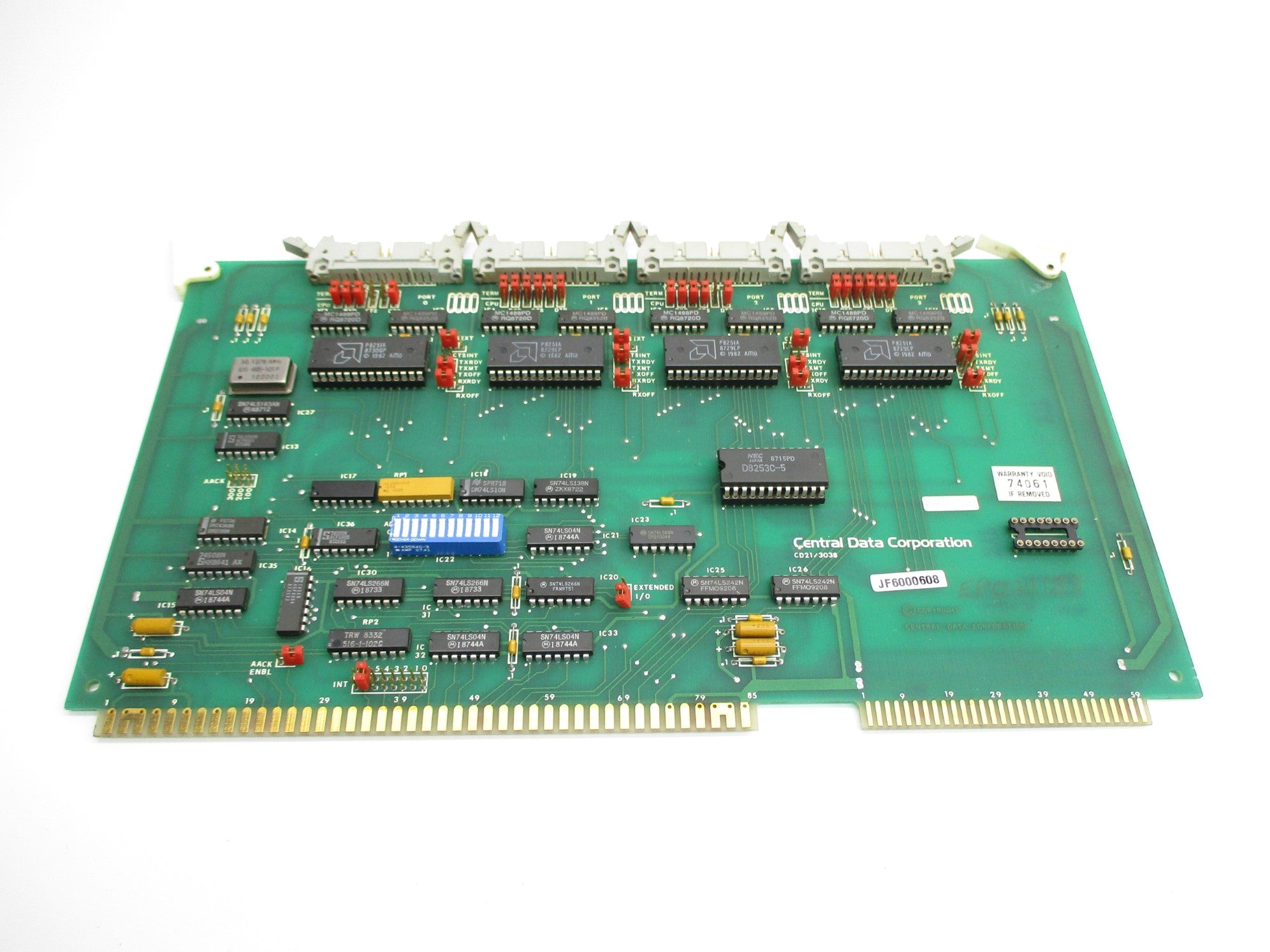 CENTRAL DATA CD21/3038 UNMP