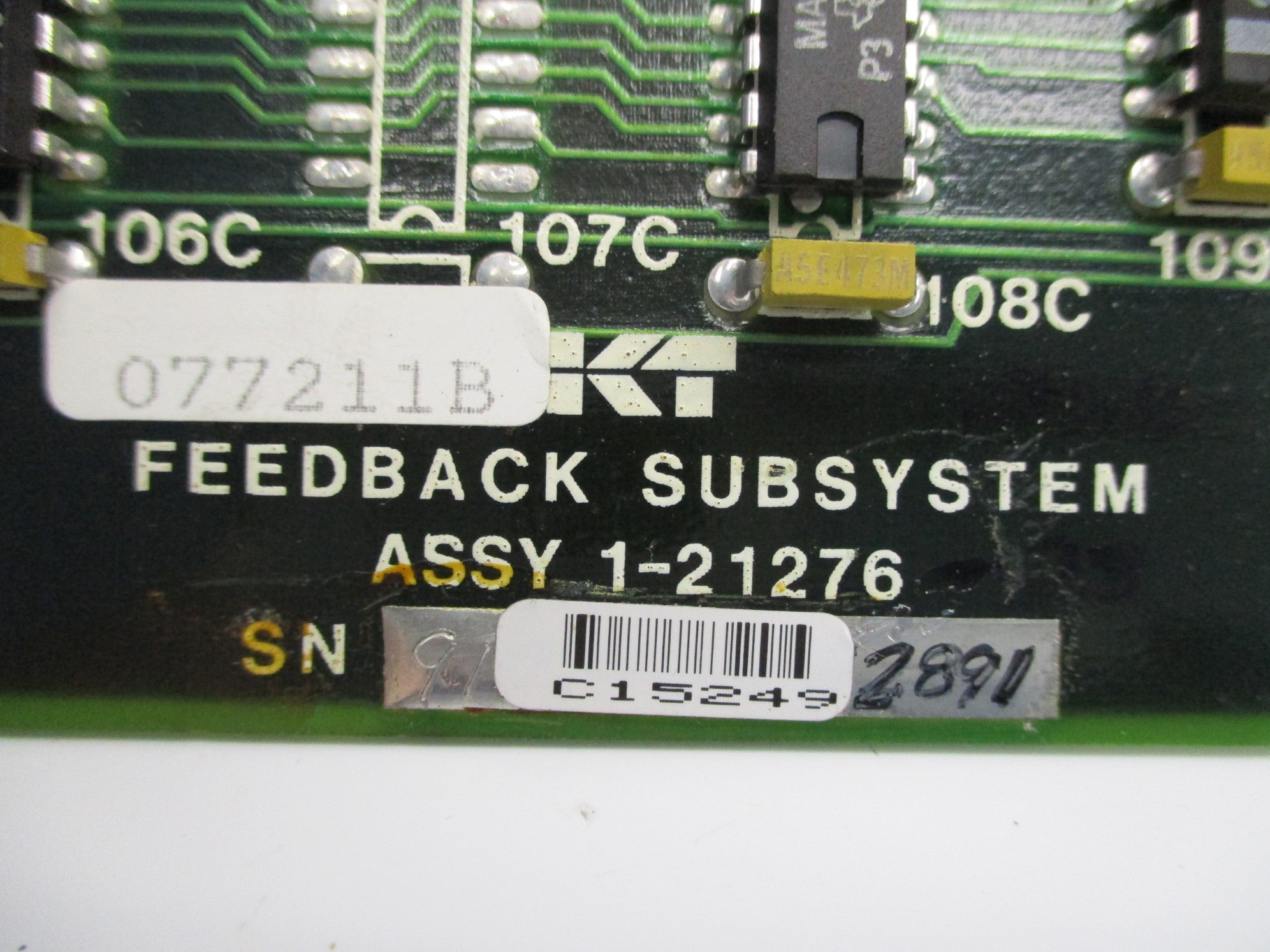 KEARNEY & TRECKER 1-21276 UNMP