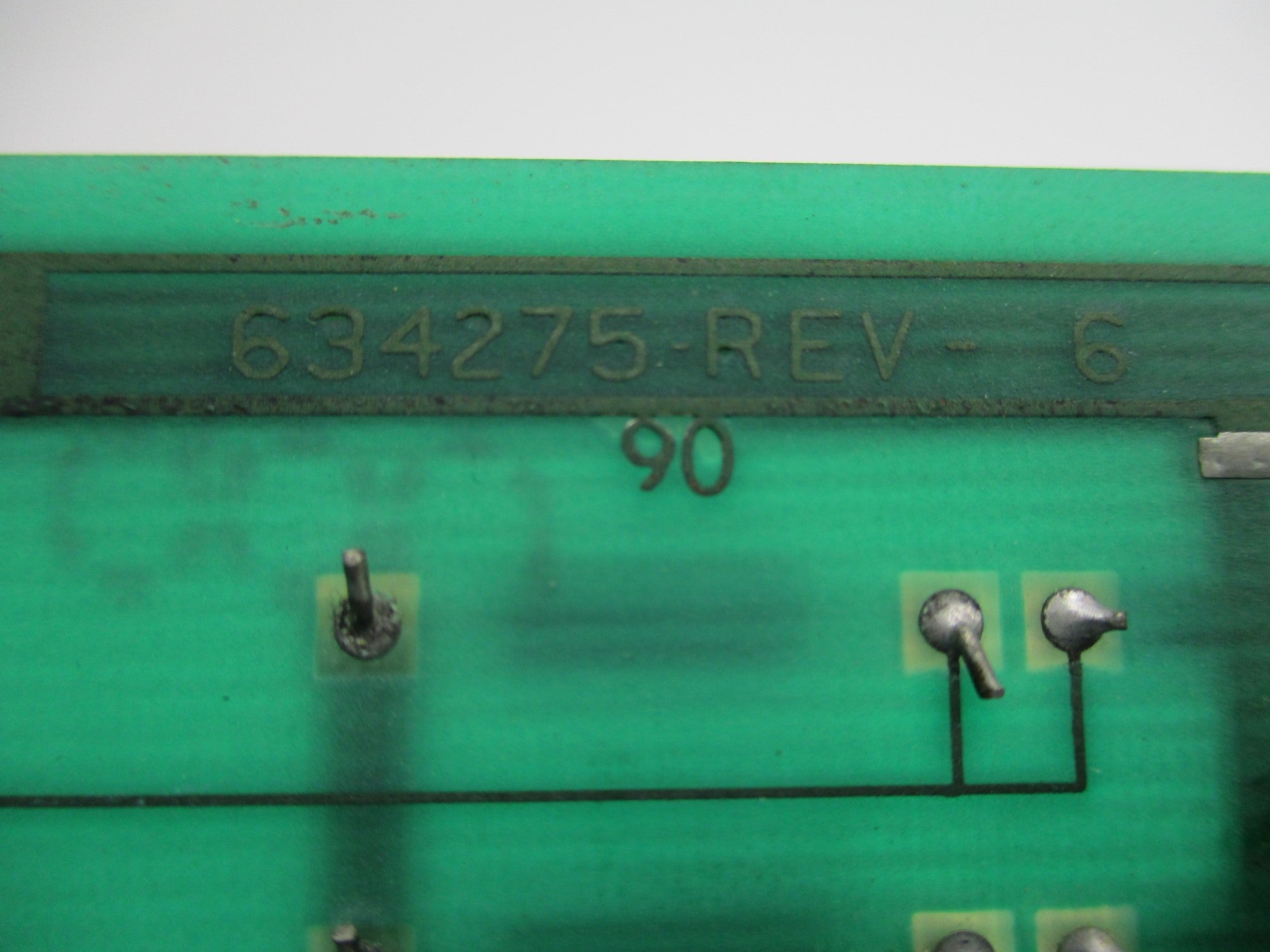 INDUSTRIAL SPARE PART 634275 REV. 6 UNMP