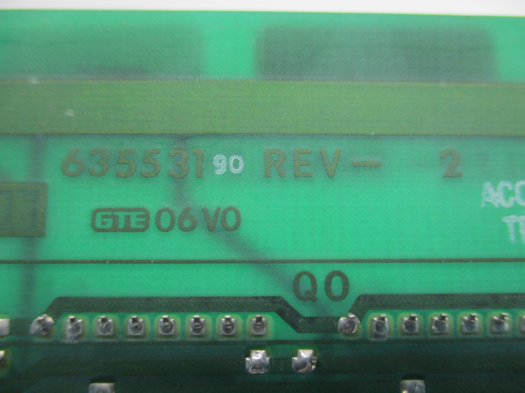 INDUSTRIAL SPARE PART 635531-90 REV. 2 UNMP