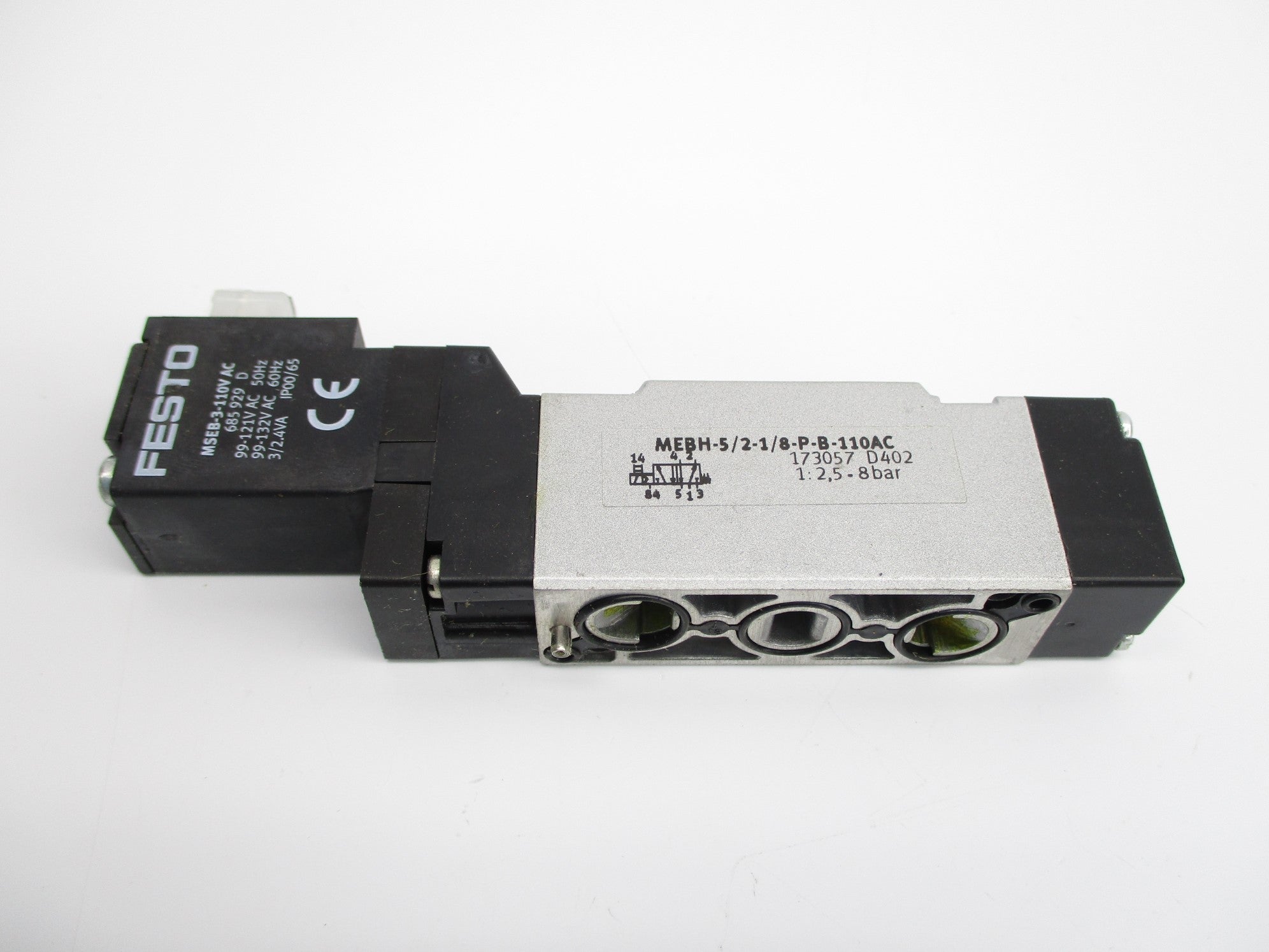 FESTO MEBH-5/2-1/8-P-B-110AC 110VAC NSNP