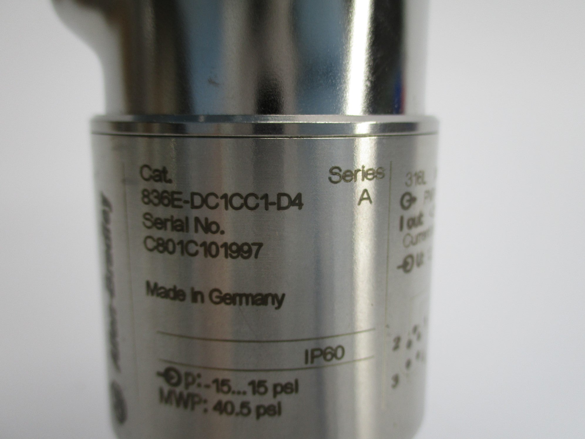 ALLEN BRADLEY 836E-DC1CC1-D4 SER. A NSNP