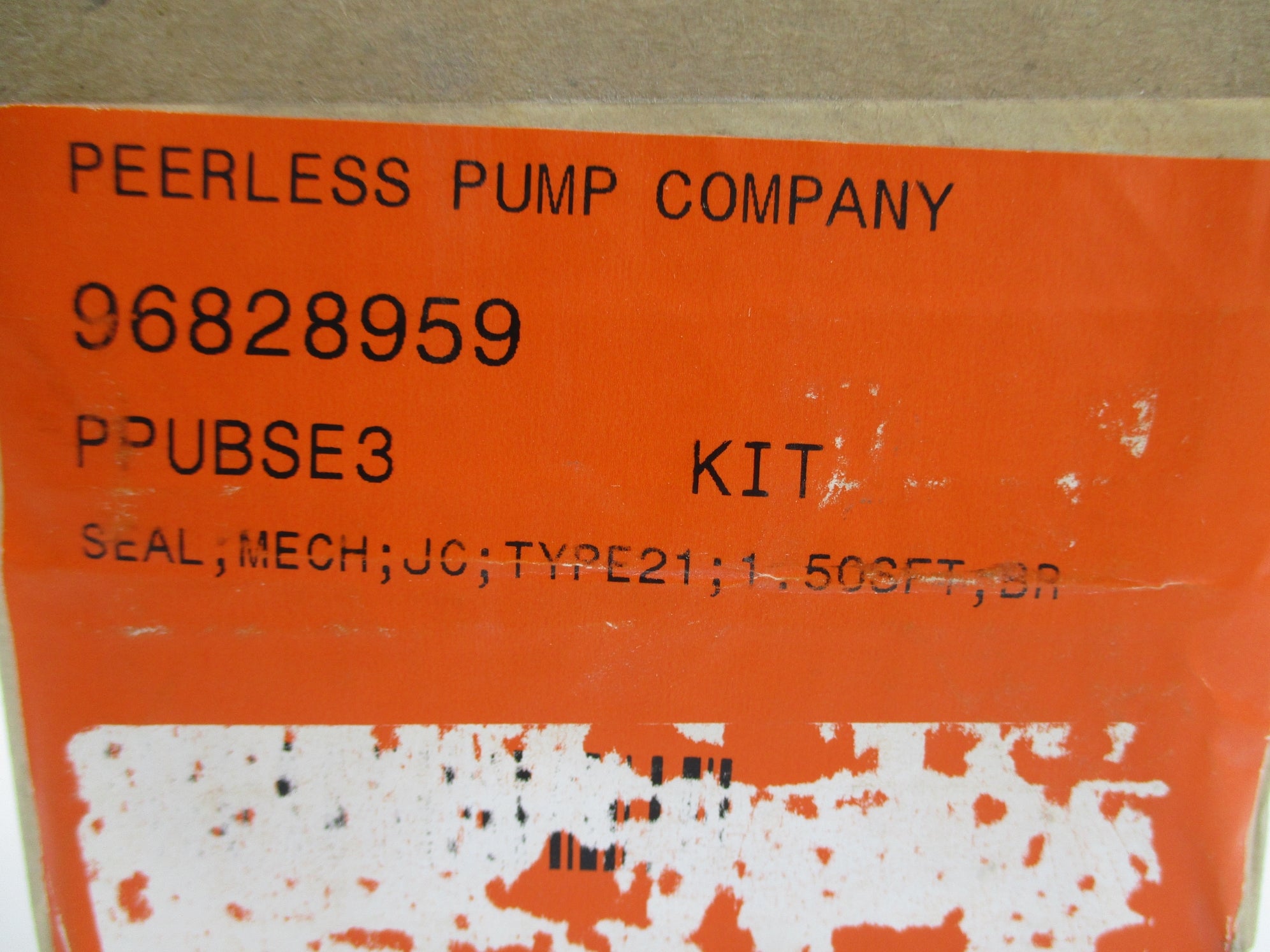 PEERLESS PUMP COMPANY 96828959 NSFS