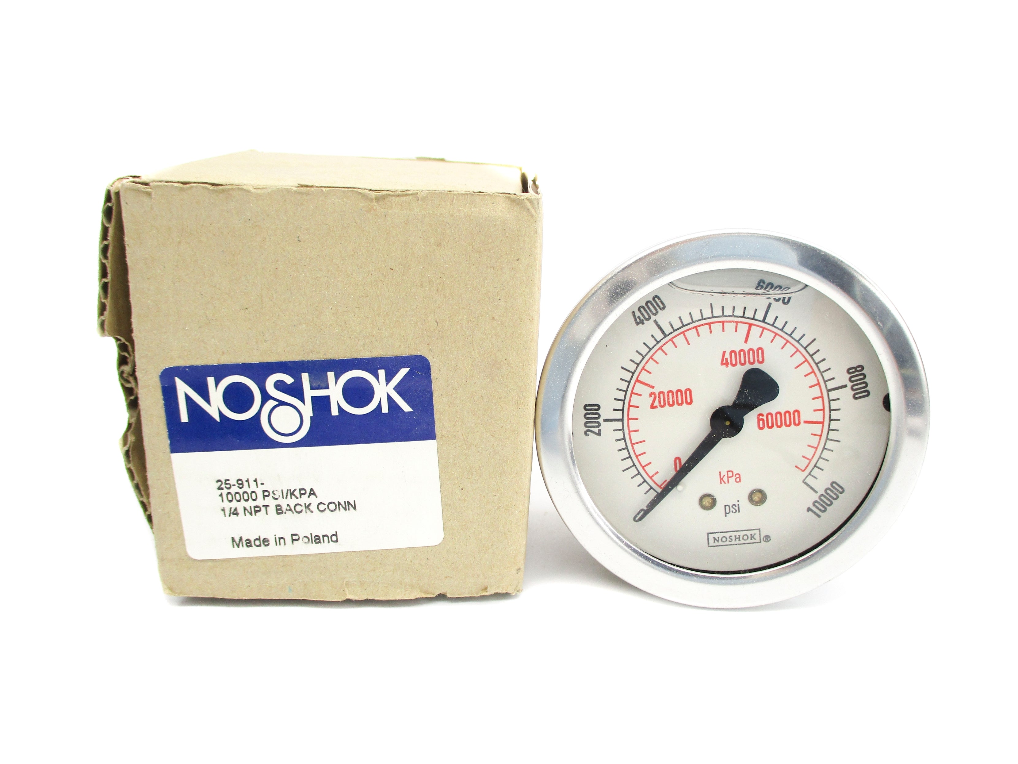 NOSHOK 25-911-10000 10000PSI/KPA NSMP